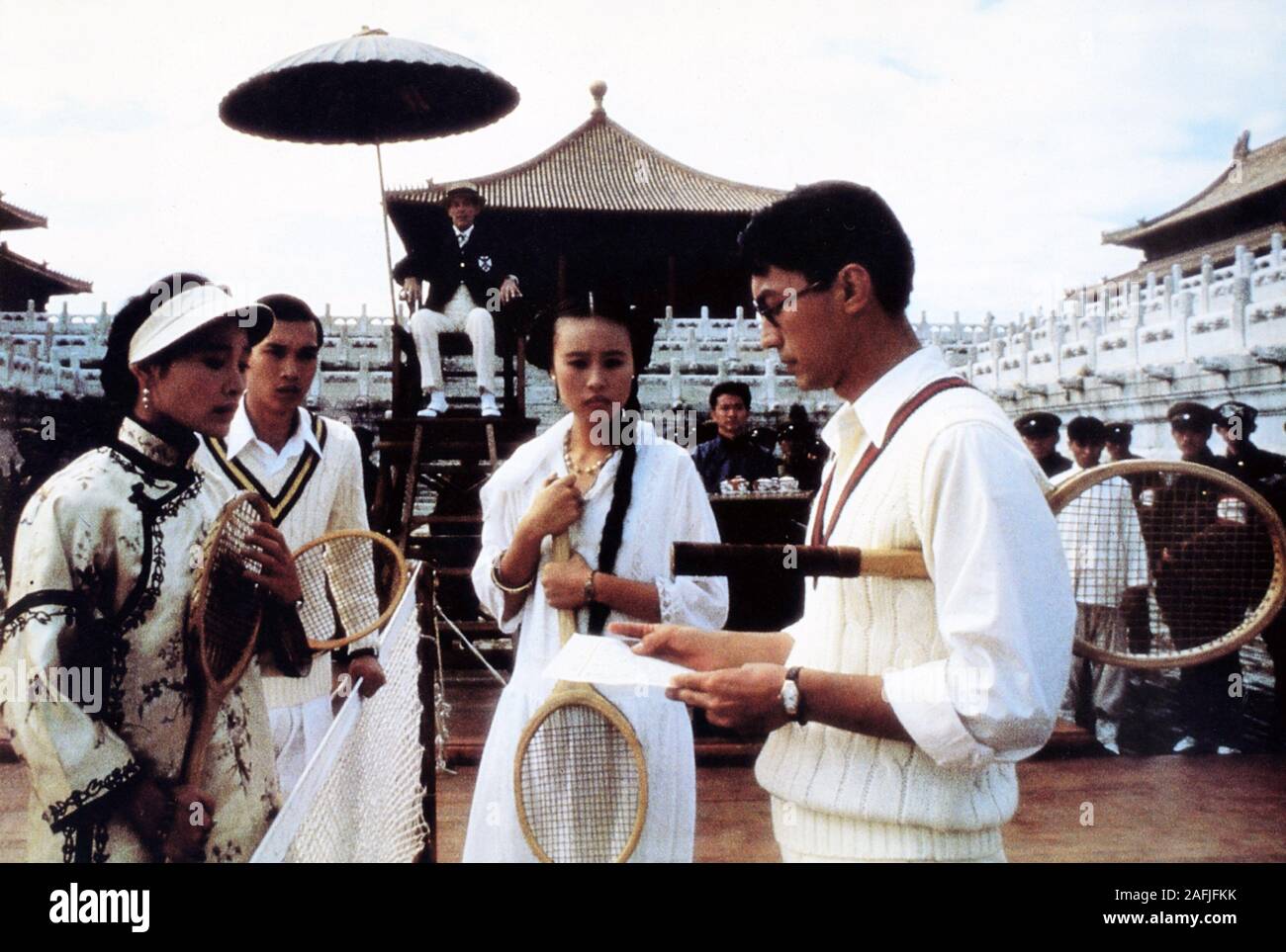 L'ultimo imperatore Anno : 1987 Direttore del Regno Unito : Bernardo Bertolucci John Lone Foto Stock