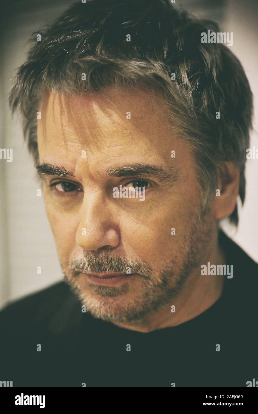 Jean-Michel Jarre, Francese del compositore e musicista. Parigi, ottobre 2015 Foto Stock