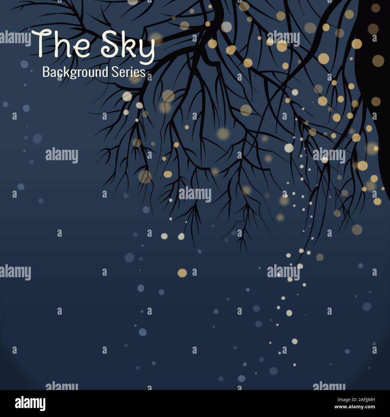 Abstract sfondo cielo illustrazioni ad allietare i vostri progetti pubblicitari con caldi e atmosfera di pace, vento brezza e piuttosto volatili Illustrazione Vettoriale