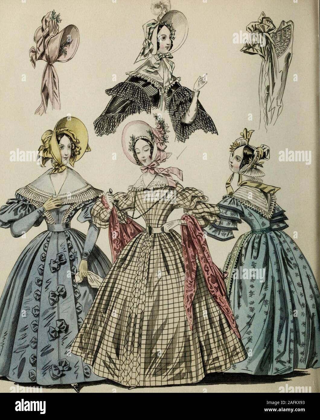 . Il mondo della moda e continental feuilletons. er Contessa di Glengall morì improvvisamente sul 3rdinst. Lei era nel suo settantesimo anno, ed è stato trovato morto nella erborinati. La Duchessa di Buckingham è anche morto. Il suo Gracewas il figlio unico di James, terzo Duca di Chandos, whowas se stesso il primo lineal discendente di Maria Regina ofFrance, seconda figlia di Enrico il settimo. Ella era,di conseguenza, il rappresentante del ramo primogenito della famiglia theRoyal dell Inghilterra, ad eccezione di quella che possiede thecrown. Uno che sapeva la sua grazia bene e a lungo, dice Abetter essere umano non è mai esistito ; ma e per la mia alta Foto Stock