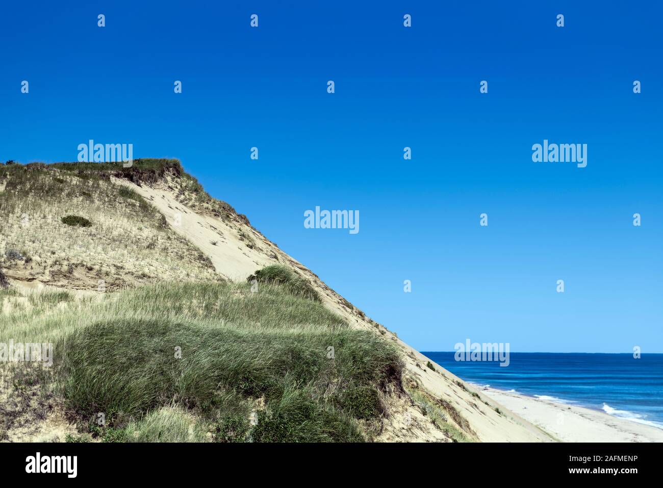 Lunga spiaggia di Nook, Truro, Cape Cod, Massachusetts, STATI UNITI D'AMERICA. Foto Stock