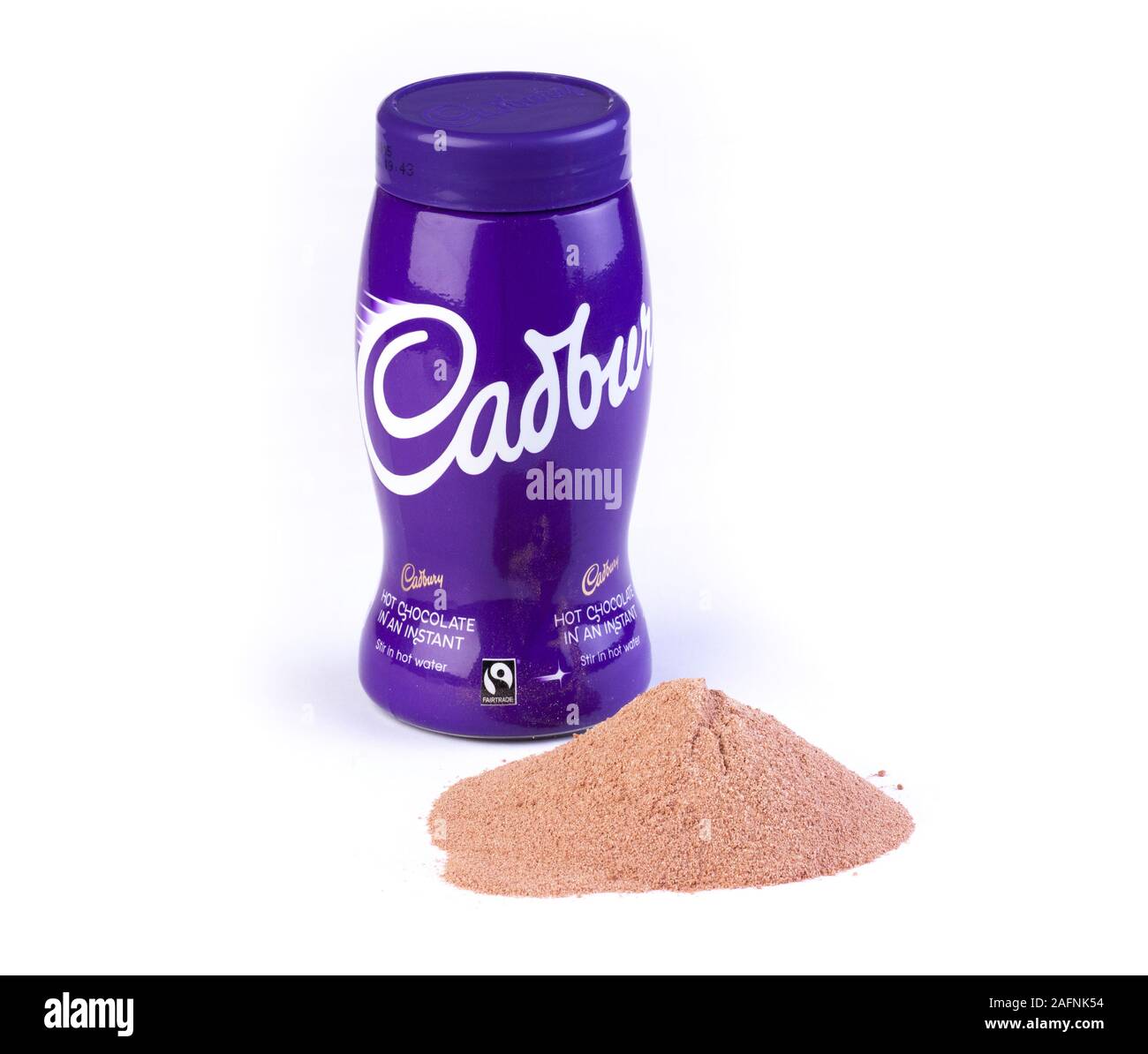 Bevanda al cioccolato Cadbury Foto Stock