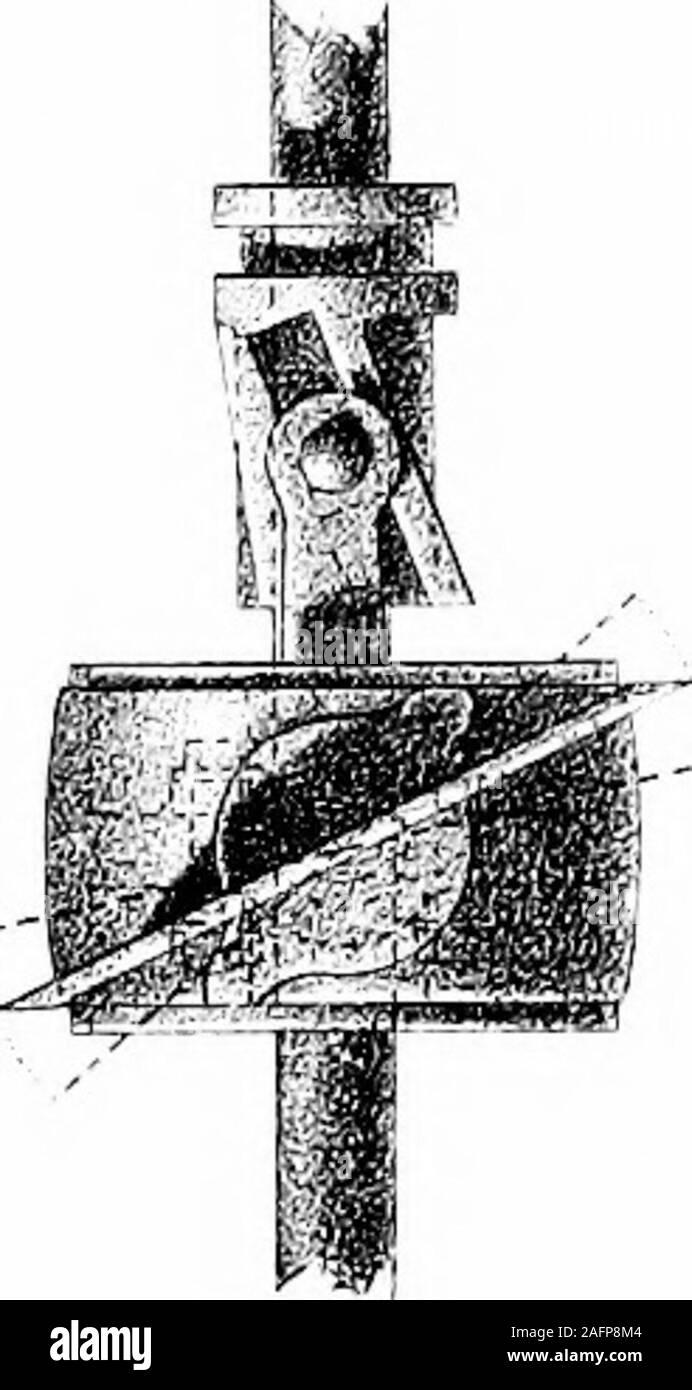 . Un schizzo di origine e il progresso della navigazione a vapore da documenti autentici. IJJ a.O Q£O- ?uJa:oCO I I ^ UJ 00 &LT;a. § ,A OofO aoo 5: 0£ aCO DI NAVIGAZIONE A VAPORE. 121 la propulsione della nave; e se lei aveva allora di andare contro una testa-vento, quali vento sarebbe un ostacolo per il suo progresso e thecourse (o fast) passo della vite dovrebbe evitare i motori frommaking il numero completo di colpi al minuto, e conseguentemente aportion del loro potere sarebbe perso; in modo che se il passo del screwwere ridotto al grado che ha permesso che i motori per rendere theirfull numero di colpi al minuto Foto Stock