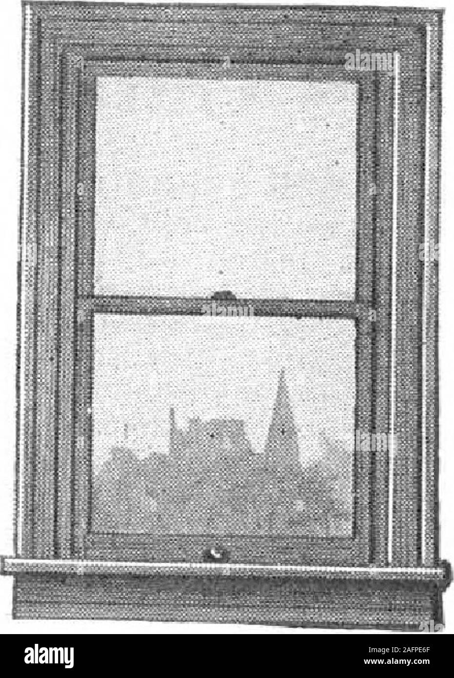 . Un piano libro di Harris case. Artigiano BackBand tagliare questa è la banda CraftsmanBack rivestimento calledon così conto dell'MoldedCasing con retro Bandadded, dà un quadro molto handsomeappearance. La porta è ourbeautiful Olympia uno sportello Panelguaranteed. Baseboardis bordo rotondo con stand-ard zoccolo di base. HARMSTOi/i-tiKKS COMPANY, 35th e strade di ferro, Chicago, Illinois pagina 90. Attraente di porte e finestre Foto Stock