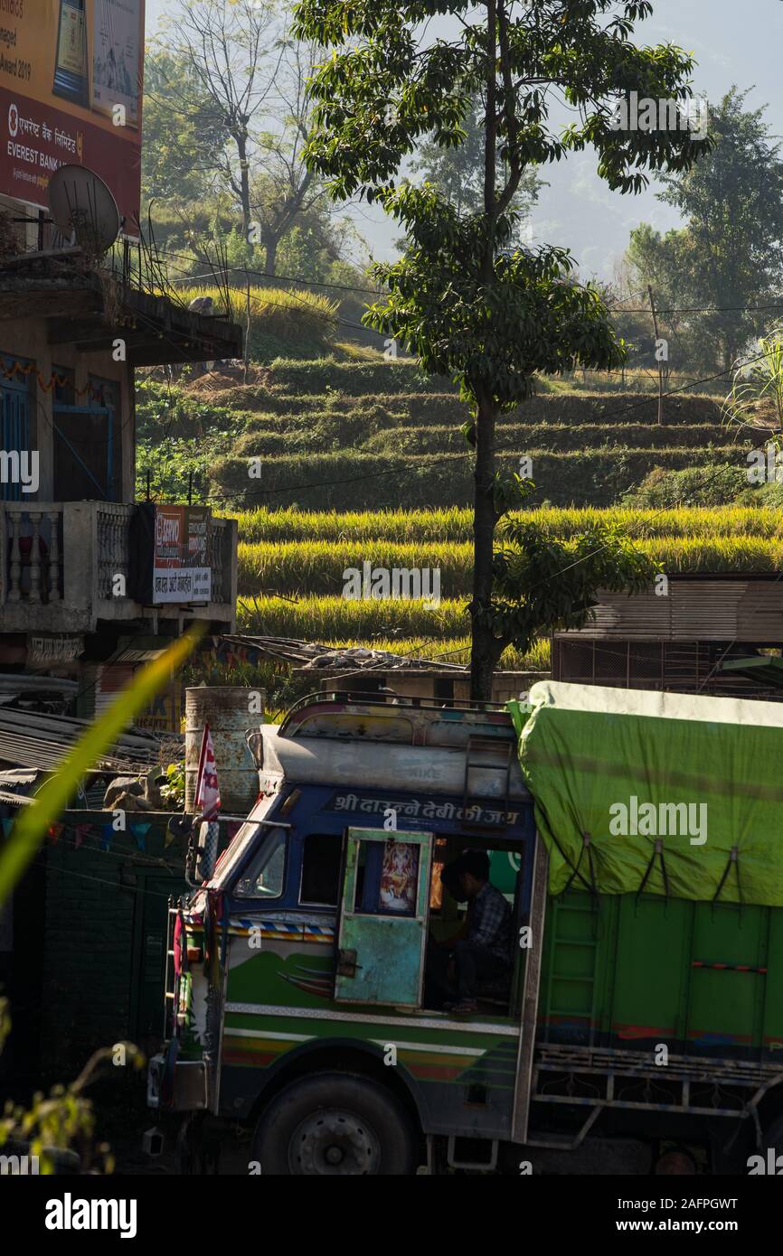 Essenza del Nepal Giornata della Vita Foto Stock