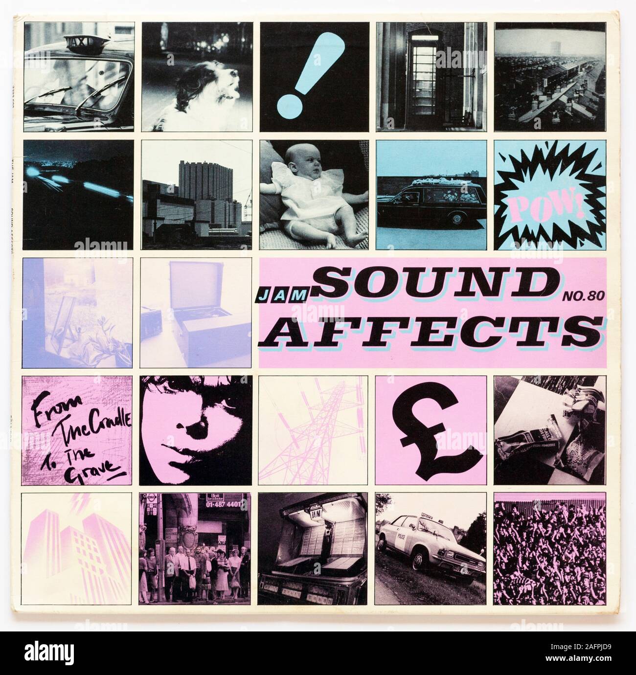 Il coperchio dell'audio influisce sull'inceppamento. Album del 1980 pubblicato su Polydor - solo per uso editoriale Foto Stock