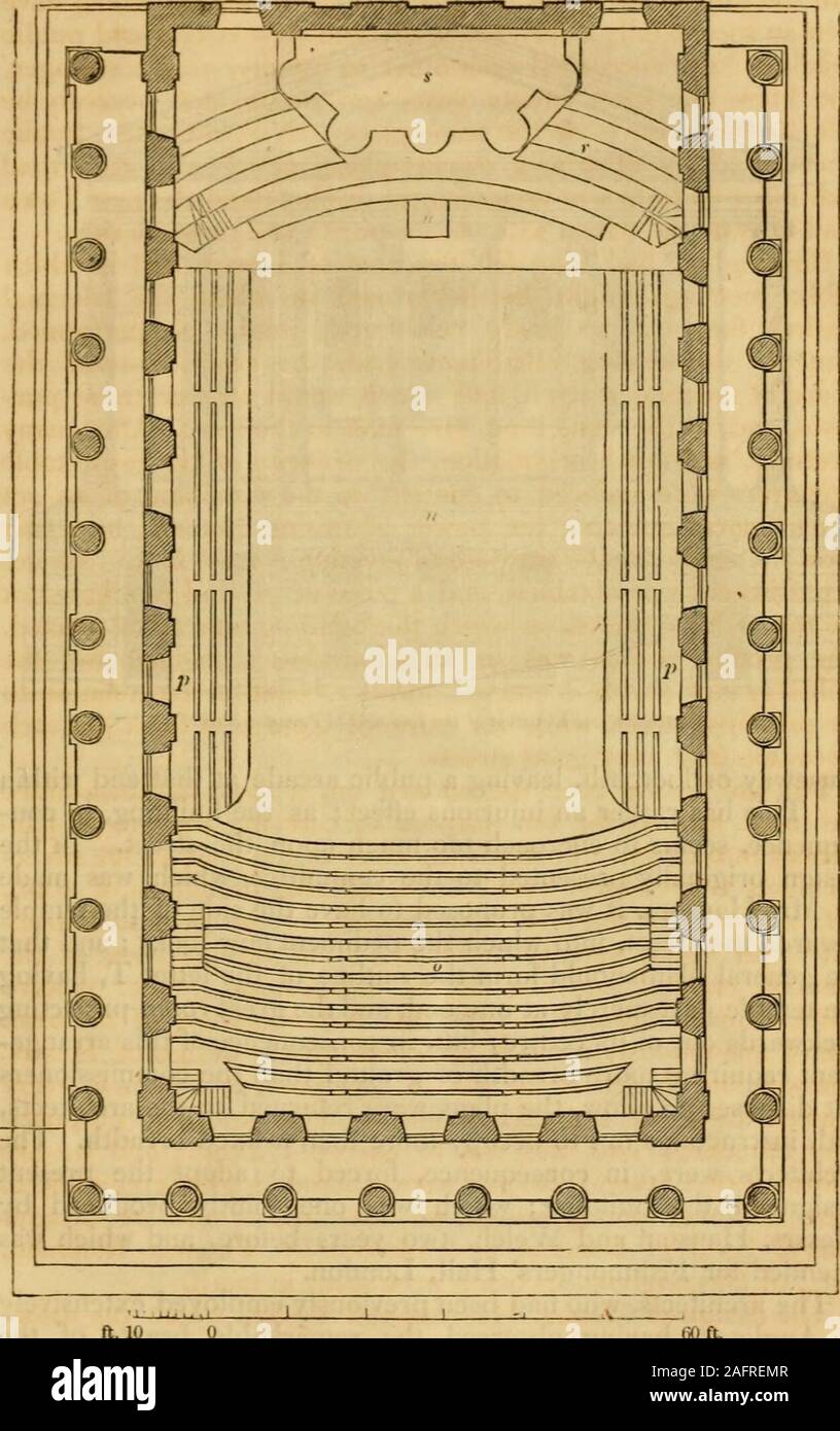 . La rivista di architettura. la concorrenza. Dopo maturedeliberation per diversi mesi, commissari di townalmost ha deciso all'unanimità sulla scelta del design di Messrs.Hansom e Welch, architetti di Liverpool, come quella di everyrespect più grandiosi e adatto per i loro scopi.Il costo previsto non doveva superare 17.000/.; e noi areinformed che molti disegni sono stati offerti, altamente meritorio autori totheir: fra i quali si possono nominare uno da CharlesBarry, Esq., di Londra, e un altro da Thomas Rickman,Esq., di Birmingham, come essendo prominente in merito. Il design dei sigg. Foto Stock