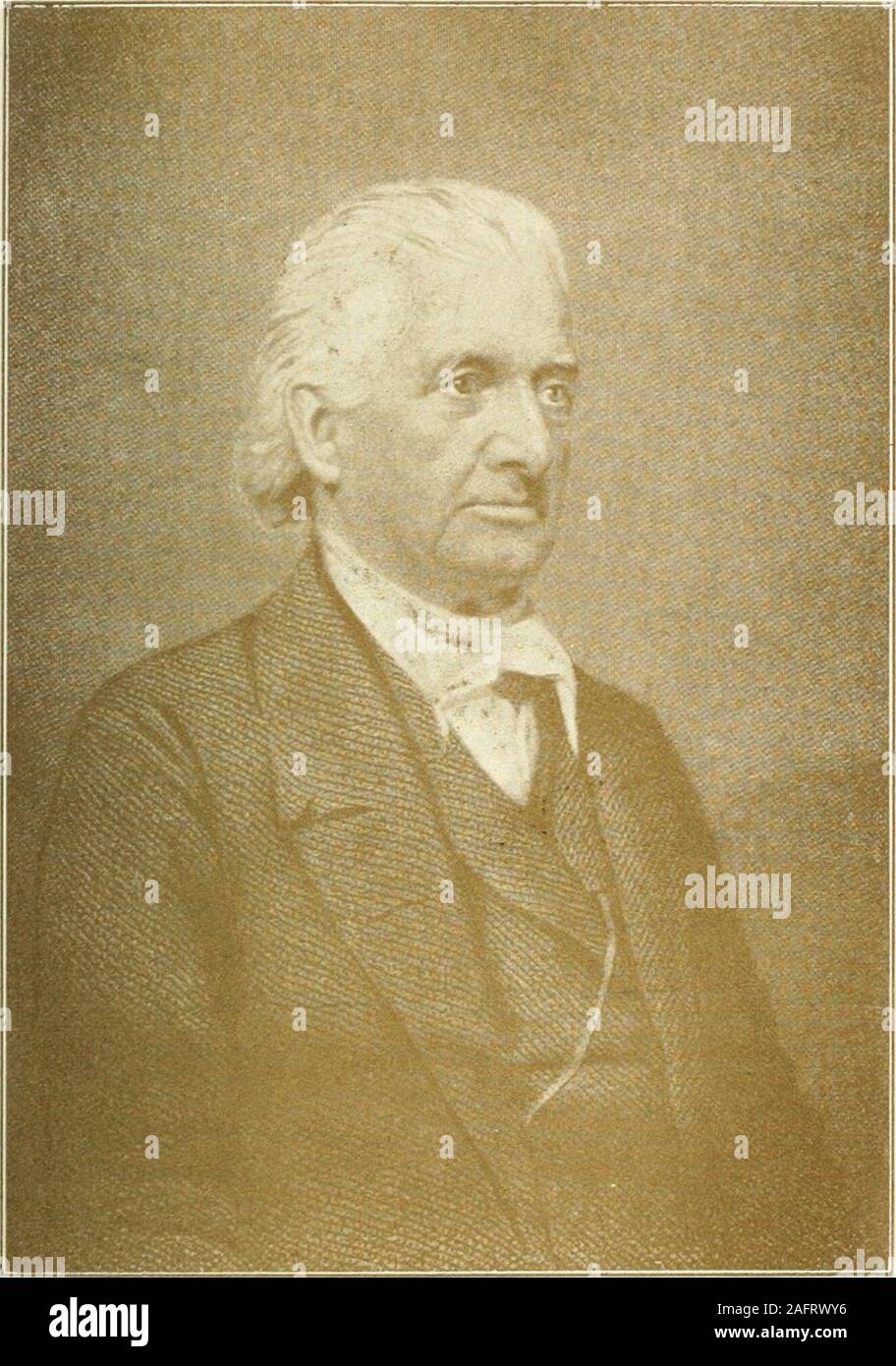 . La libreria Ridpath della letteratura universale : un biografiche e bibliografiche sommario del mondo più eminenti autori, comprese le più elette e estratti di capolavori provenienti da loro scritti .... asioned pri-marily dalla morte di Alexander Hamilton, whohad stato ucciso in un duello con Aaron Burr Thisdiscourse eccitato molta attenzione e diede itsauthor una vasta fama, che è stato ampiamente sus-tained da altri suoi discorsi, e presto ha becamerecognized come uno dei principali di Americandivines. Nel 1810 divenne pastore della Con-gregational chiesa a Litchfield, Connecticut, retainingthis posizione impermeabili Foto Stock