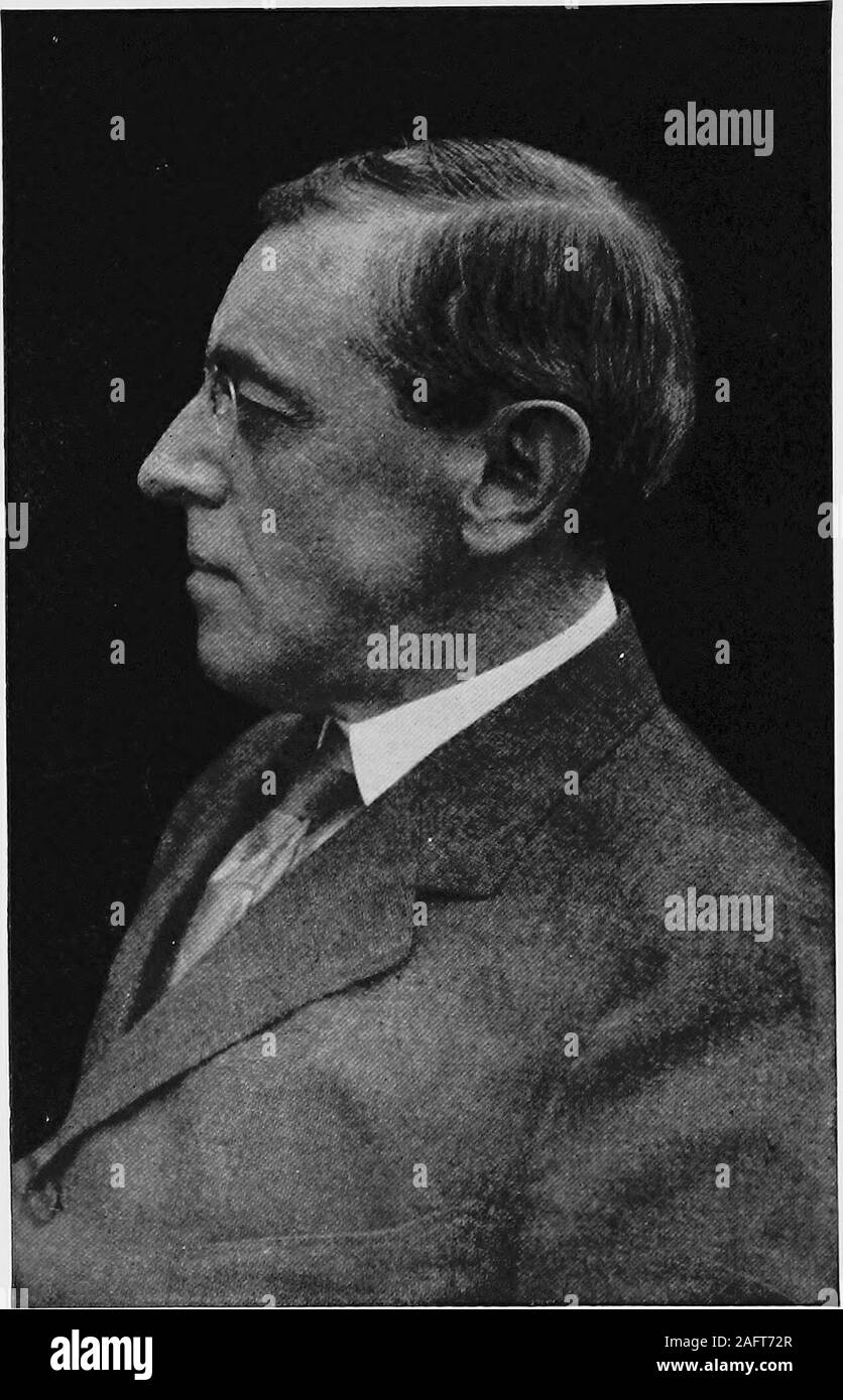 . Woodrow Wilson, la storia della sua vita. La vita di paese PRESSGARDEN CITY, N. Y.. WOODBOW WILSON Woodrow Wilson LA STORIA DELLA SUA VITA DA WILLIAM BAYARD HALE Autore ofA settimana alla Casa Bianca con Theodore Rooseveltcu31924030937209 Foto Stock