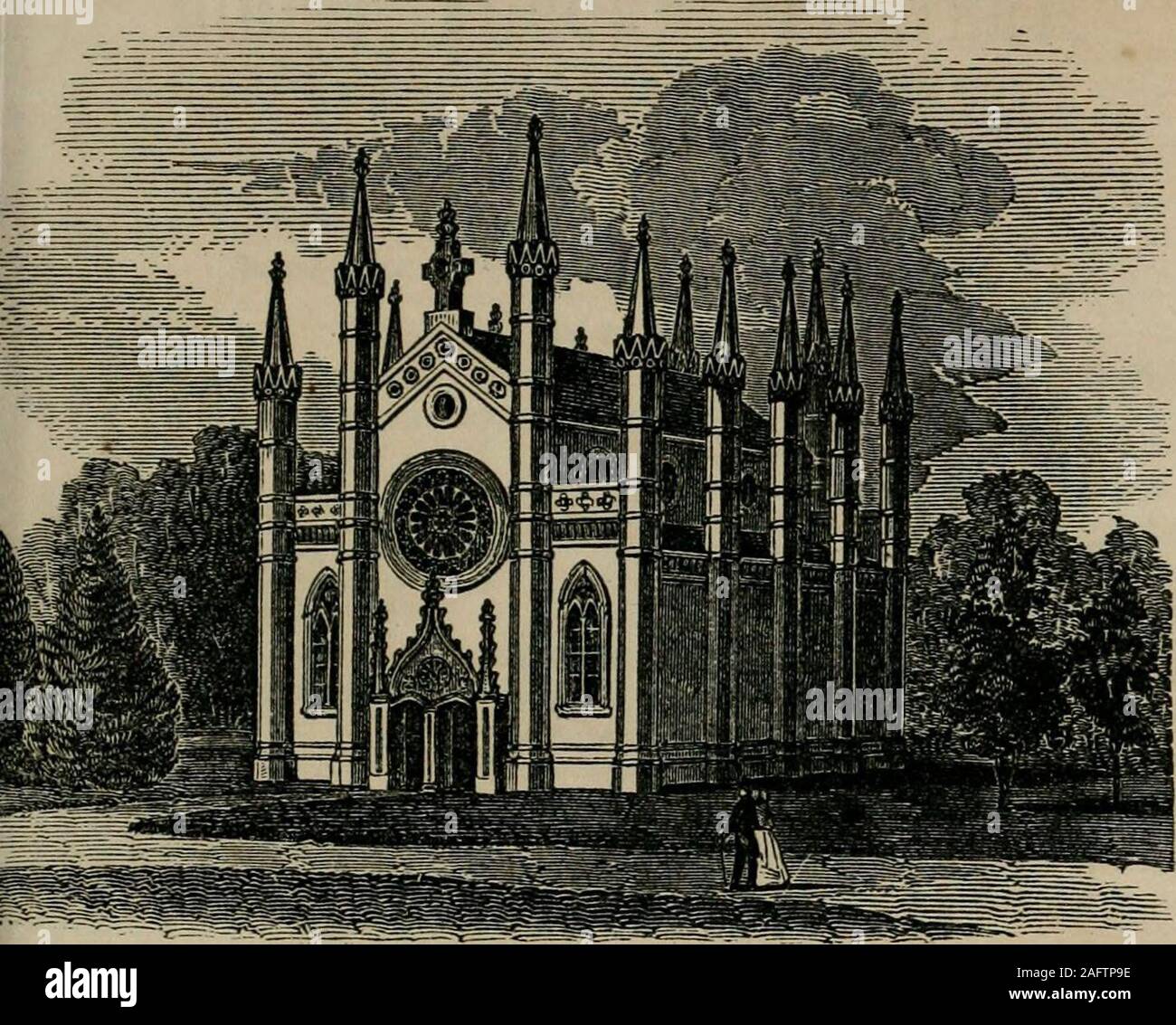 . Il Dearborn guida attraverso Mount Auburn : con settanta-sei incisioni a beneficio di stranieri desiderosi di vedere il cluster di monumenti con il minimo di difficoltà ; con le regole stabilite per la conservazione del cimitero, acquisto di lotti e altre preoccupazioni ... a nord, dove sono i monumenti toGridley, Hayward, Beniamino, e altri; proseguire a destra handthrough parte del viale di cipressi di Central Avenue, passando il statueof Bowditch e visualizzare il monumento agli ufficiali perso nel explor-ing expedition e altri, dopo che un ritorno al gate in thenorth, può essere reso direc Foto Stock