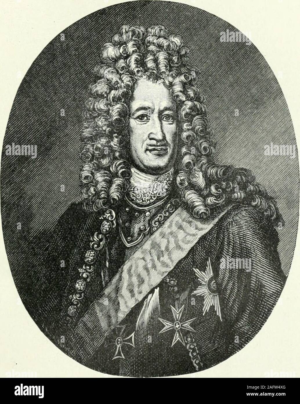 . Az abszolutizmus kora; királyok Isten kegyelméböl. Ör Lengyelországgal éreztette súlyát. Orosz befolyás vitte keresz-tül III. Ágostnak lengyel királylyá választását, bár a nemzet nagyrésze Lescsinszky Szaniszló pártján állott (1733). Az orosz politikáéháborúban un császári udvarra è támaszkodott. Un Hanem közös essere-avatkozásnak csak Oroszország látta hasznát. Mert míg un császár afranczia háborúban elvesztette olasz birtokainak legnagyobb részét,Lengyelországban ezentúl mindig un muszka befolyás maradt túl&GT;nyomó. Közvetlen baszna volt è un czári birodalomnak. Kurland lei-czegsége, mely una leng Foto Stock