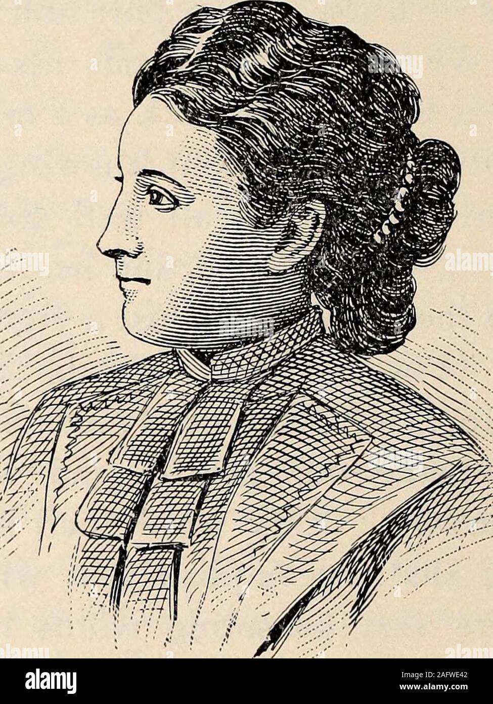 . Le donne di distinzione : notevole in opere e invincibile nel carattere. fident che tutto era ben fatto, gentilmente andfreely fatto, disposti con le mani e cuore. Nella sua morte la missione ha perso un vigoroso e ener-getic lavoratore. Come il suo posto verrà riempito noi knownot, né da chi, ma alcuni buoni semi sono stati sownthat possono ancora fare del nostro cuore contento con la sightof un fecondo raccolto. La mia parola non ritornerà untome void, ma deve realizzare ciò che desidero(Isa. lv:ii), sono molto consolanti parole in questo caso aswe pensano della nostra missione e della sua perdita, ma ci possono essere accertatiche lei è andato a t Foto Stock