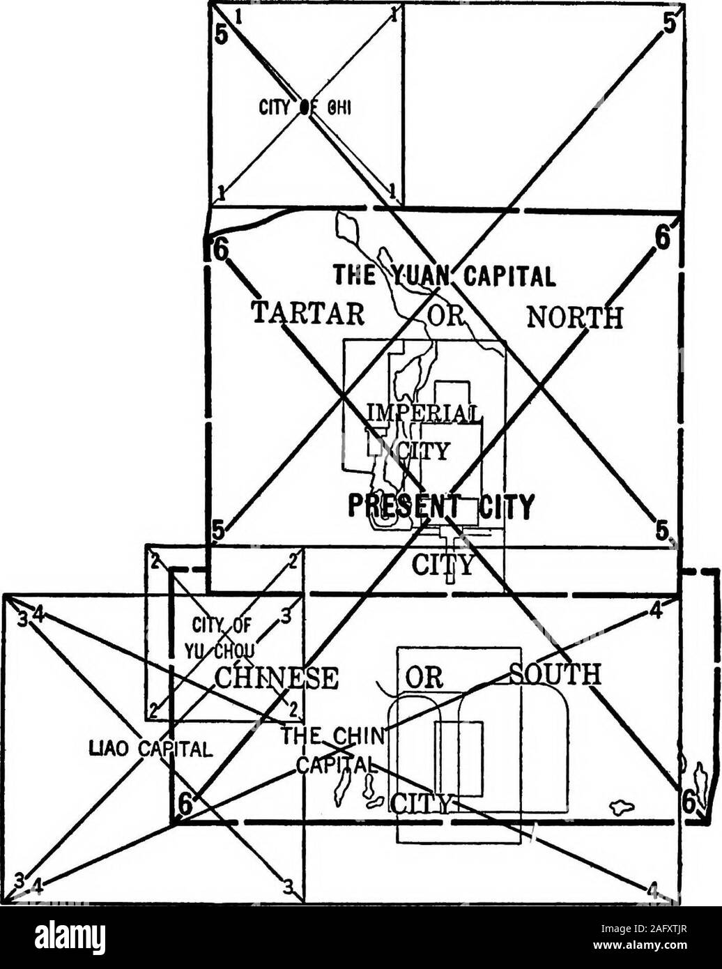 . Pechino : un sondaggio sociale condotta sotto egida della Princeton University Center in Cina e Pechino giovani uomini dell Associazione Cristiana. GATEWAY per la Città Proibita. Con i suoi grandi cortili, il marmo bianco di balconi, in piastrelle di colore giallo, rosso-walled palazzi,la Città Proibita è stato un meraviglioso sito per porcellane celebrazione di theArmistice. Il carico del vecchio autoritarismo è stata la scena di esultanza della nuova democrazia.. La Figura io: Pechino sotto la città di Chi. 4 fondata 1121 A.C. Distrutto221 A.C. Capitale del Regno di Yen 5.(723-221 a.C.) sotto ChouDynasty (1122-255 a.C.). Città di Yu Chou. Fondata 70 A Foto Stock