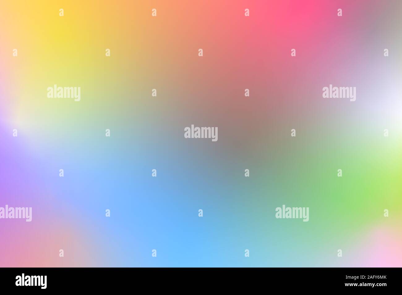 Gradiente colorati blur colori vivaci sfumature illustrazione astratta per lo sfondo Foto Stock