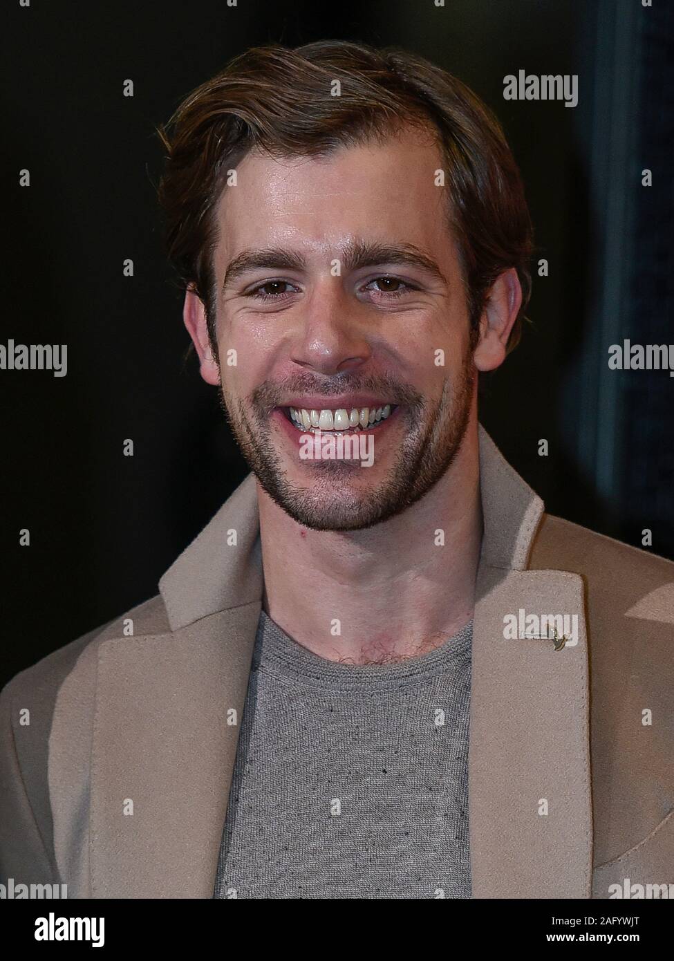 Italia, Roma, 17 dicembre, 2019. Photocall del film "La dea fortuna' di Ferzan Ozpetek nella foto: Edoardo Purgatori Foto © Fabio Mazzarella/Sint Foto Stock