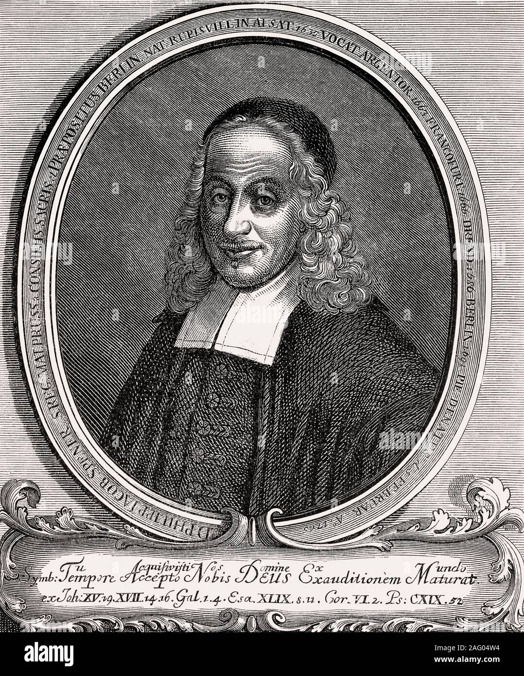 Teologo philipp jacob spener immagini e fotografie stock ad alta ...