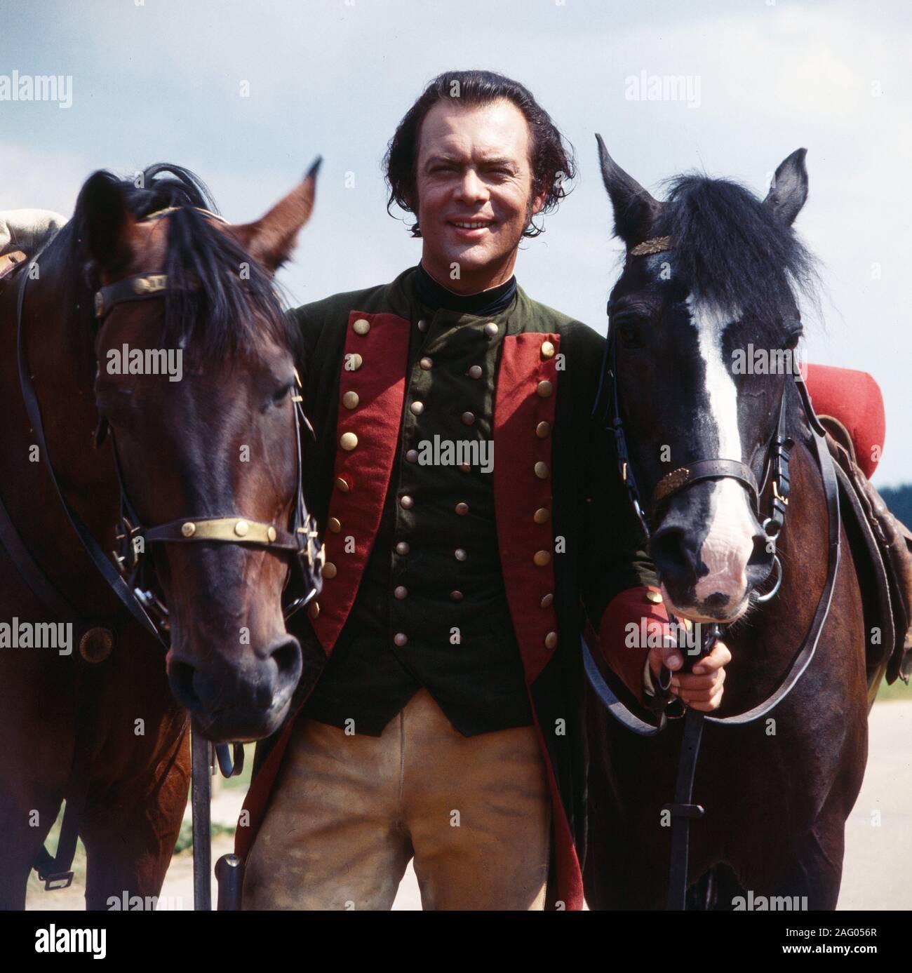 Der Kurier der Kaiserin, Fernsehserie, Deutschland 1970 - 1971, Regie: Hermann Leitner, Darsteller: Klausjürgen Wussow Foto Stock