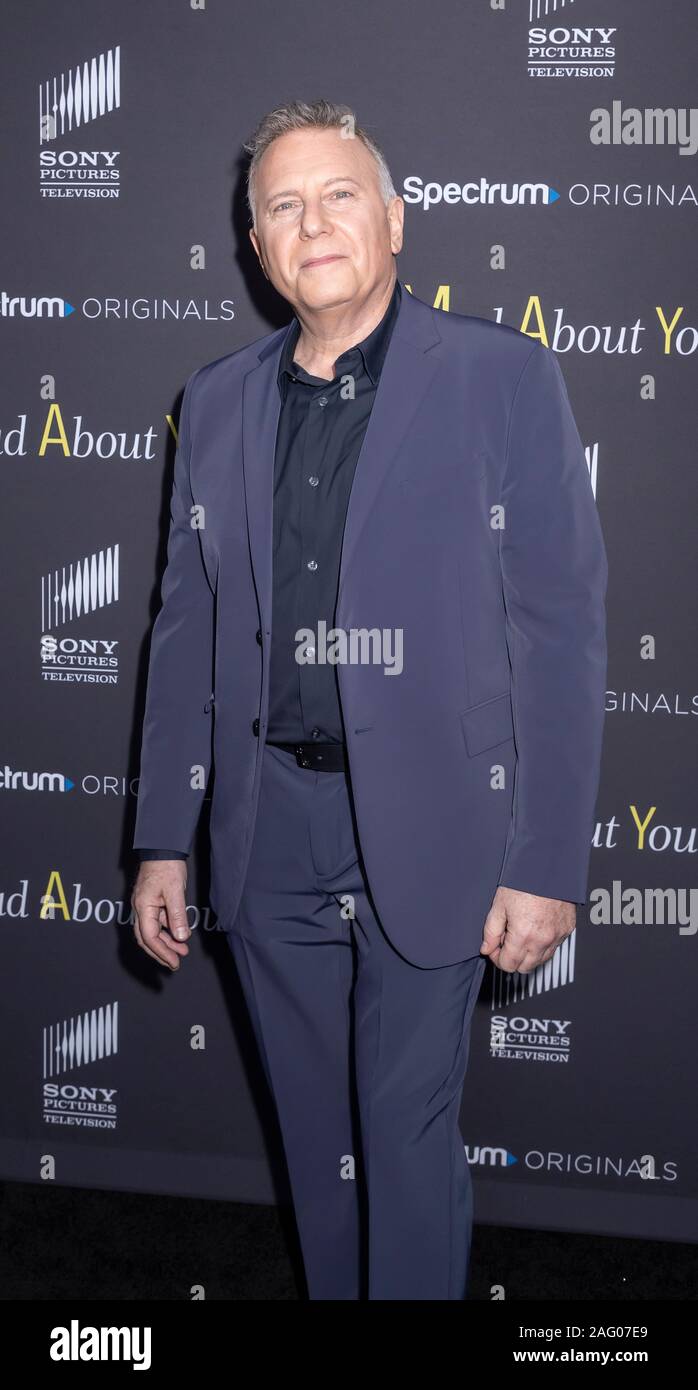 New York, NY, Stati Uniti d'America - 16 dicembre 2019:Paul Reiser assiste il "pazzo circa voi" red carpet evento al Rainbow Room al Rockefeller Center, Manhattan Foto Stock