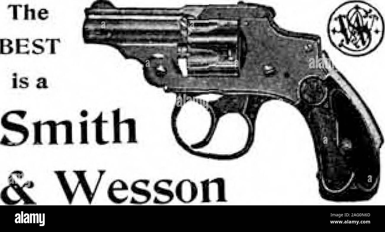 . Scientific American Volume 82 Numero 12 (marzo 1900). Allarme antifurto.. Revolver. Catalogo per una Sitamp. fei&GT;IITH & Wesson, 14StockbridgeSt. SprinsrOeld, messa. 159 Nuova Montgomery St., San Francisco, Cal, Foto Stock