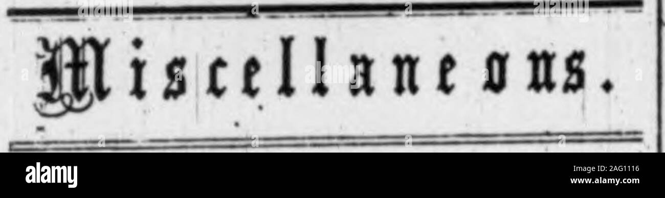 . Il North Carolina Presbyterian. rompere il sigillo del momento youreceived la lettera e non avrebbe Irr itdown fino a leggerlo attraverso. Il UlOleis una lettera da yonr Fathe" nel cielo. Itis piena di i più saggi consigli ; esso contiene therichest consolazioni ; e abbonda di themost istruzioni importanti. Esso informsTou come si può diventare buoni e l^PPTjIt vi mostra come credendo in Cristo LordJesus, si può sfuggire alle miserie ofhell e ottenere tho gioie del cielo. Il mio dearchildren, permettetemi di persuadere yon per amore theBible, e leggere la Bibbia, ta imparare theBible, e per pregare per gli dèi g Foto Stock