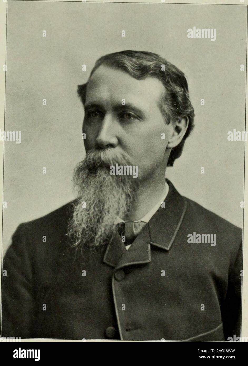 . Commemorative record biografico di nordest della Pennsylvania: comprese le contee di Susquehanna, Wayne, luccio e Monroe, contenente Biografie di personalità e di rappresentante dei cittadini, e molti dei primi si stabilirono le famiglie. ha quattro figli, Oscar, un residente di Bingham-ton, N. Y.; Giacobbe, un medico a Factoryville,Penn.; Milton e Martha.- (7) Abel, nato a1845, risiede in Hamilton township, Monroecounty. John B. Storm è nato nella città di Hamilton-nave contea di Monroe, nel 1838, e come egli era rearedupon una fattoria i suoi primi opportunitieswere educativo ma scarsa. Egli non era th Foto Stock