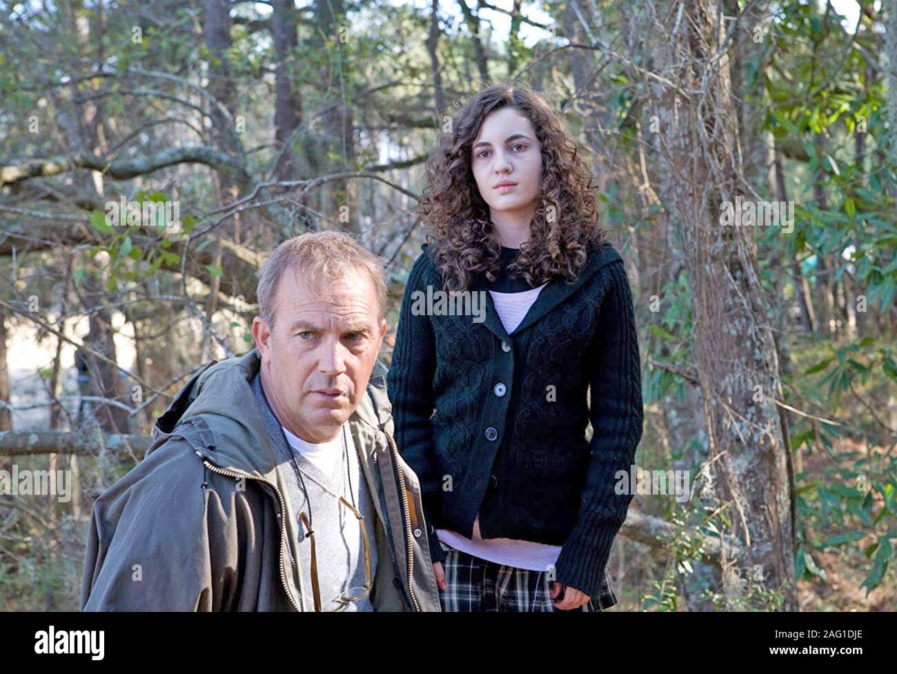 La nuova figlia 2009 Gold Circle Films Production con Kevin Costner e Ivana Baquero Foto Stock