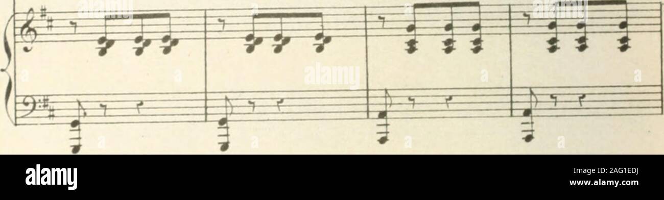 . La princesse des Canarie; opéra abbuffata en 3 actes de Duru et Chivot. Partition chant et piano transcrite par Léon Roques. : S;i . vezcest coft-feux JHéiinnspoiir inach-terHla U&LT;. Ift.te ^ Et pour me. f i,i. Ho NJ III |iii ir I ff^ |wr- tu-mer le;, chveux Eri-finje nsiiis [ws ri-gar. Han. le MaUmonma. Foto Stock