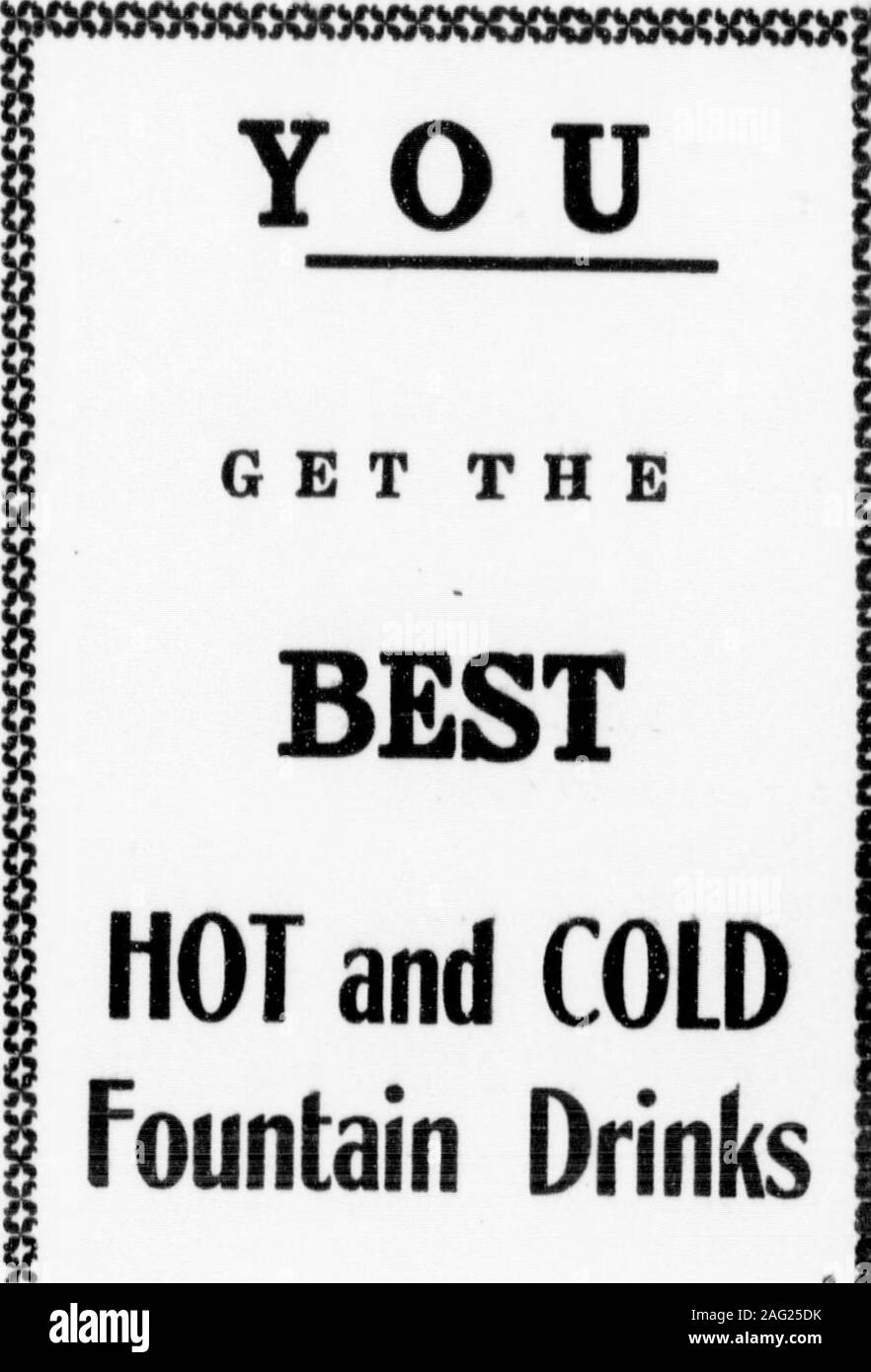 . Highland Echo 1915-1925. Anello: U. T.,obiettivi, Lovell 2; campana 2; Calloway 3;Major 2; Wexler. Falli Calloway2; Wexler 5; Troutman 2. sininiiiiiMii Miss Ethel Burchfield, basketballstar, e il manager del girlsteams cadde nella sala Pearsons Fridayand slogata la caviglia di lei. Miss Burch-campo non sarà in grado di giocare più nei giochi di questa stagione. Dopo la sconfitta ha consegnato la M.C. quintet sabato notte ogni-corpo è in trepidante attesa per thegame qui a Bartlett Hall tomor-fila di notte. Vi è poi un goodchance per recuperare tale sconfitta e ruotarlo tabelle su U. T. Il big-gest folla di stagione dovrebbe b Foto Stock