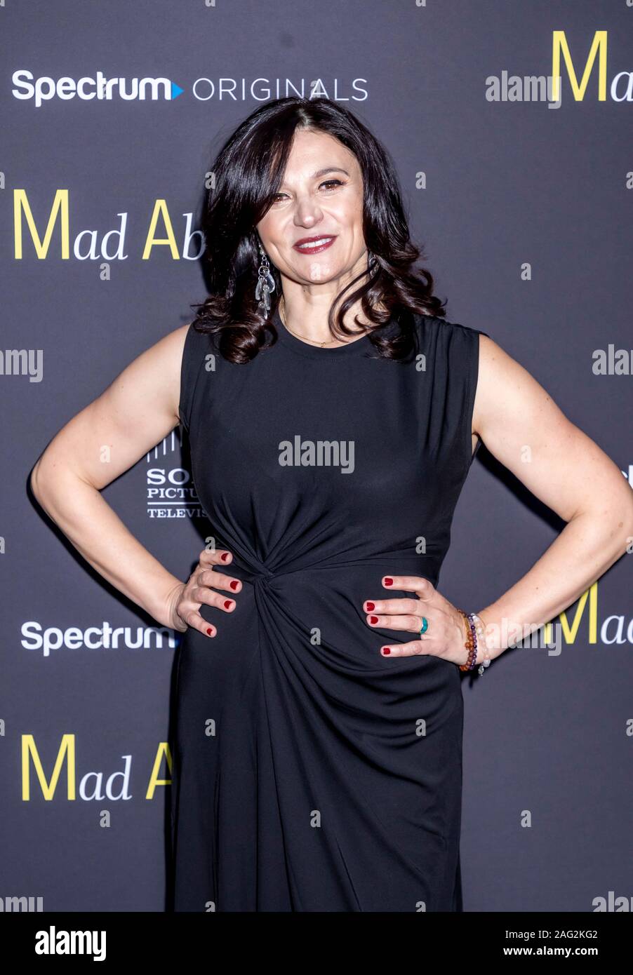 Antonietta LaVecchia assiste il "pazzo circa voi" red carpet evento al Rainbow Room al Rockefeller Center, Manhattan (foto di Sam Aronov/Pacific Stampa) Foto Stock