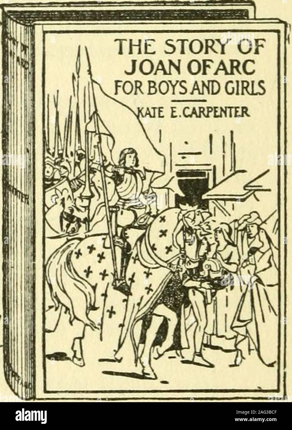 . Dorothy dolce. Cbe Storia di 3oan di Arco i ragazzi e le ragazze di Kate E. Carpenter illustrato byAmy Brooks, anche da dipinti, andwith mappa grande i2mo panno $i.oo la storia preferita di Giovanna d'arco è heretreated in un unico modo attraente." Zia Kate racconta la storia di Joan di Master Arcto Harold, di età compresa tra II e di MissesBessie e Marjorie, di età compresa tra lo e 8, rispet-creditore è a conoscenza dei costi per la loro intensa gioia. Essi Cerca luoghi sulla mappa e hanno un bel timewhile audizione l'avvincente storia raccontata in lingua suchsimple che esse possono facilmente sotto-stand tutto. I genitori e gli insegnanti saranno grandemente alsobe inter Foto Stock