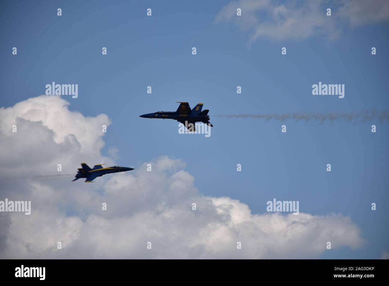 I combattenti si manovrano Foto Stock