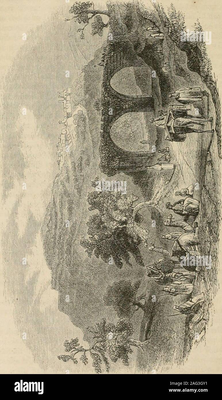 . " Da Dan a Beersheba"; o, nella terra promessa come appare ora : include una descrizione dei confini, topografia, agricoltura, antichità, città e gli abitanti attuali di quella splendida terra .... pture, li ha portati come prigionieri torna a Samaria. Forgettingthat misericordia è dovuta ai vinti, il re di Israele, in aparoxysm di vendetta, gridò il mio fathei, li devo uccidere?li devo uccidere ? Più umana la sua royal master, thekind-hearted Eliseo ha risposto, non farai attaccateli:volessi tu attaccateli thoix chi hai preso prigioniero withthy SAVord e con il tuo arco ? Impostare brea Foto Stock