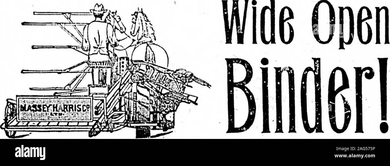 . Daily colono (1900-08-10). La MASSEY-HARRIS. La più leggera, più forte e meglio sulla terra,Telaio in acciaio. Cuscinetti a rulli. es, etc, Mill e forniture di data mining (continua a pagina 7). •9 VICTORIA, VANCOUVER E KAMLOOPS.cataloghi dell'applicazione. 3) Wl -•"?&GT;" "1J ftMl l-.ij quando sono caldi, stanchi e assetati, spiriti vi fanno sentire worsz, ar.bevande a dadini solo fornire un sollievo temporaneo.Un teaspoouful di in un bicchiere di ordinaria raffreddare acqua potabile è il più rinfrescante e drinkobtainable di raffreddamento. Non solo si disseta la sete, ma si abbassa la temperatura del sangue.it è migliore e più conveniente th Foto Stock