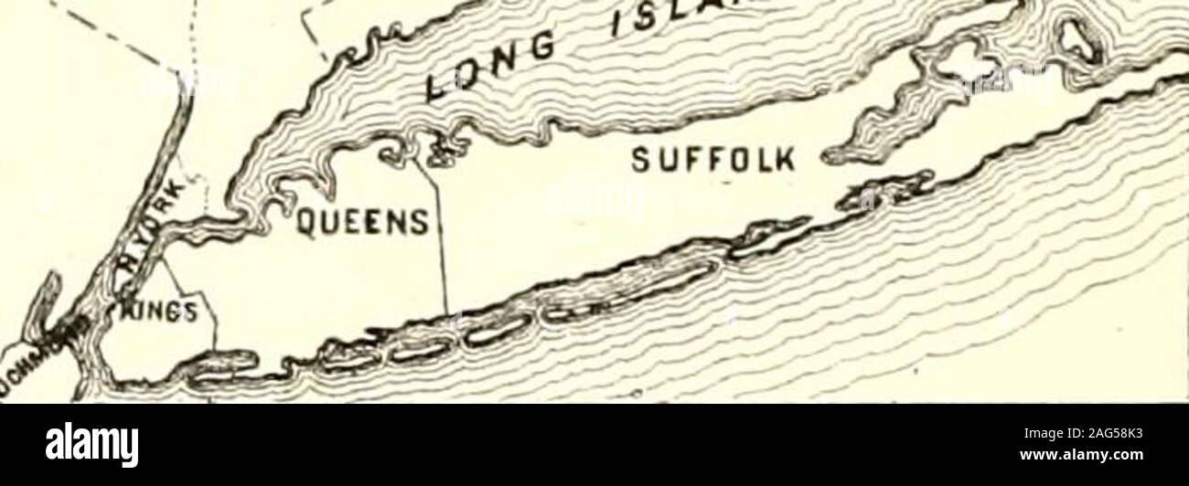 . Censimento della popolazione dello stato di New York per il 1875. Contee. 1 Per Ct. Clinton, 1 16.53 franklin, 2 13,83 St Lawrence, 3 10,24 Essex, 4 6.72 Jefferson, 5 6.62 Oswego, 6 4.76 Niagara 7 4,75 Monroe, 8 J.58 Hamilton, 9 3.22 Lewis, 10 3,15 Warren, U 2,95 Washington, 12 2,91 Albany, 13 2,86 Erie, 14 2,79 Orleans, 15 2.27 !N-A^-*- ^°1t. ?^ popolazione canadese DI NEW YORK.censimento del 1875. Foto Stock