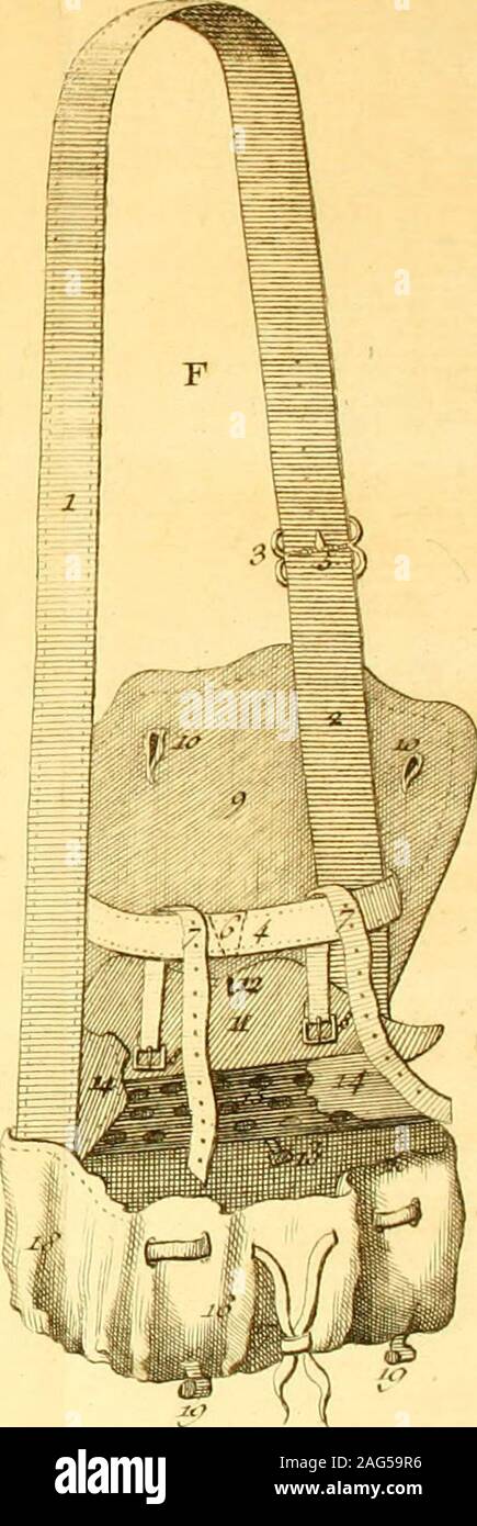 . Istituzioni militaires pour la cavalerie, et les dragons. &Gt;. DES PLANCHES 379 PLANCHE 3. Platine montée Ù* démontée ho avec les noms des vîno-tpièces & des parti qui les compofem, des cinq quien dépendent, avec noi outils qui fervente à les mon^.ter & démontero Il a été dit à TArticle de la platine Tordre qu ilfaut obferver pour la monter & démonter. Les pièces indiquées font par à^s lettres, Se les,parti par des chiffres. Un Le Corps de platine ou placca, vu par de-hors fert à recevoir les pièces qui compofentla platine. 1. Le devant du corps de platine. 2. Le milieu. 5. La coda. 4.. L Foto Stock