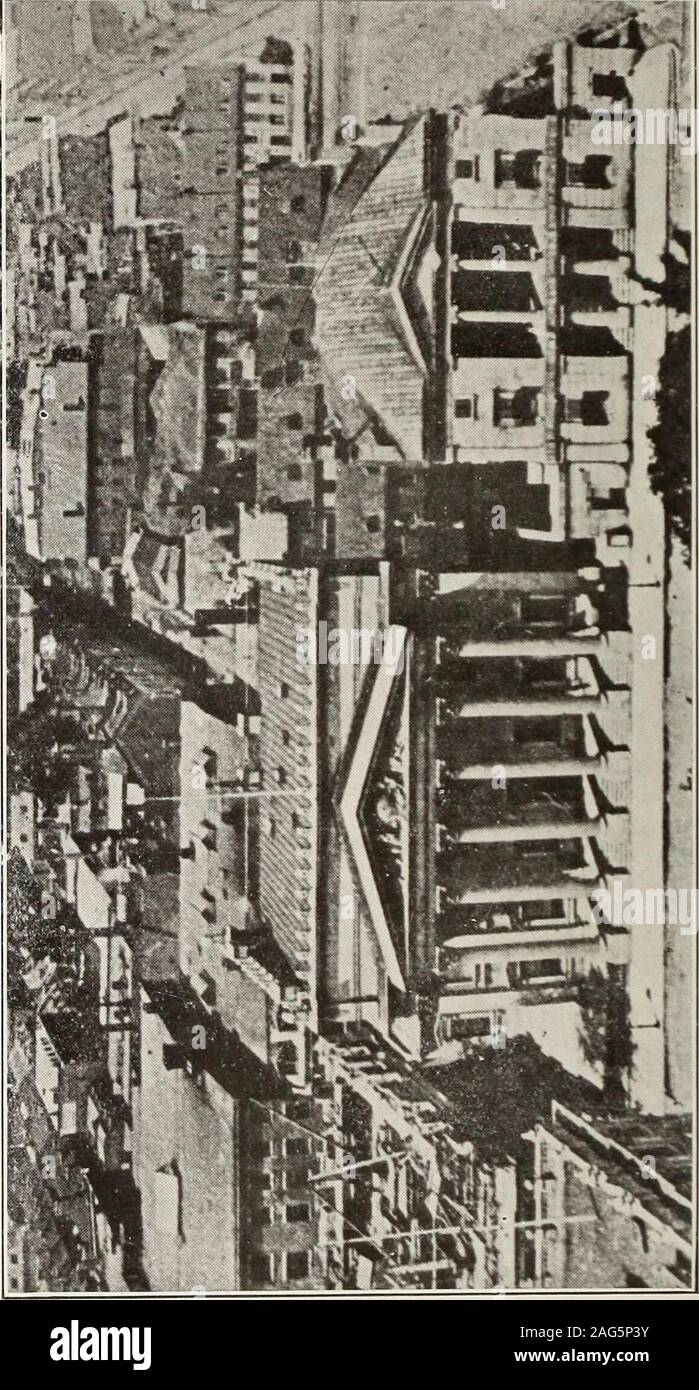 . Vecchio e nuovo Montreal con una serie di viste comparativo che illustra la crescita e lo sviluppo dei più grandi città. Foto Stock