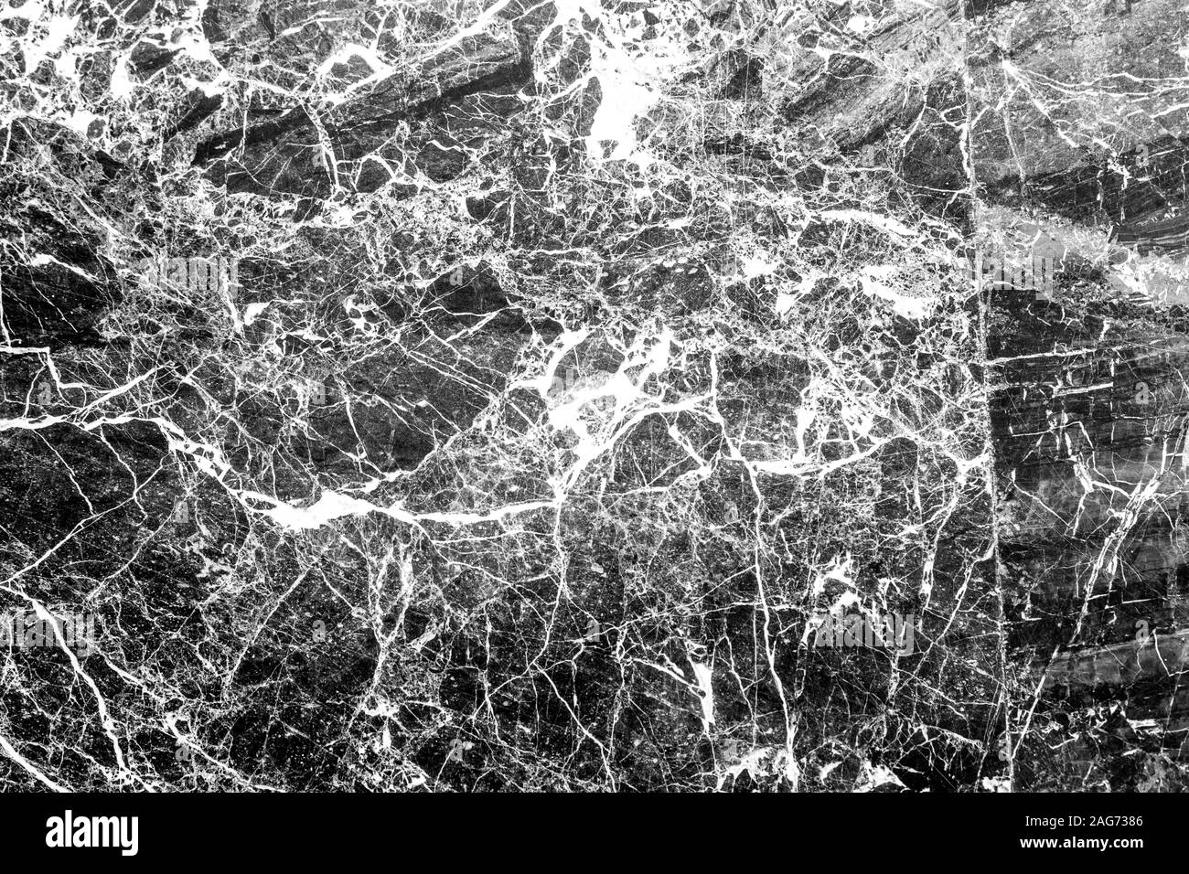 In marmo bianco e nero sfondo astratto. Sfondo per il design. Foto Stock