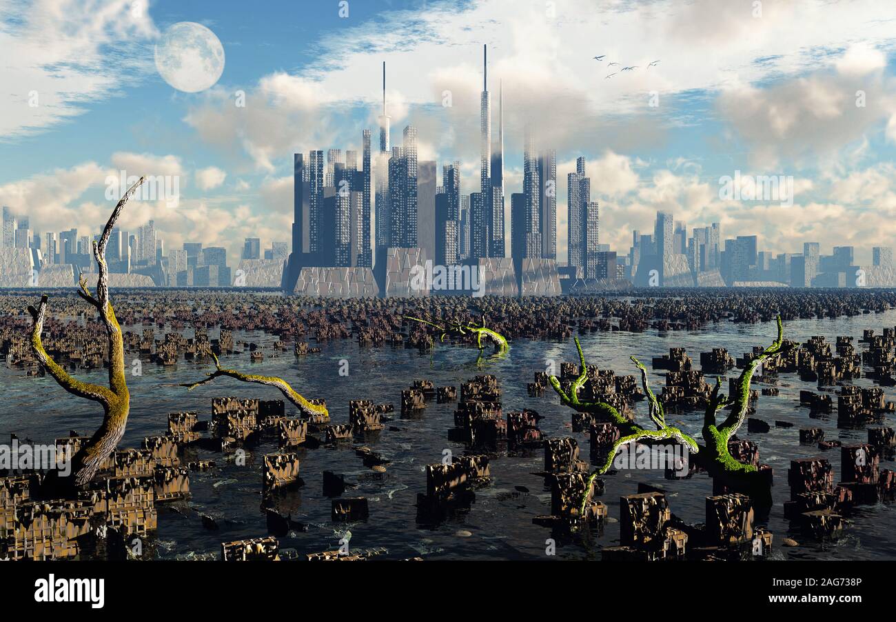 Riscaldamento globale Foto Stock