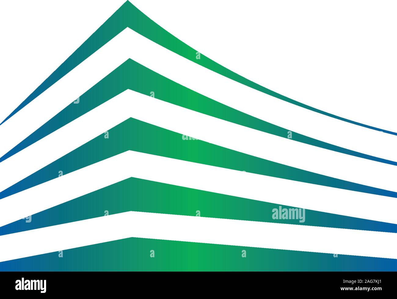 Isolato immobiliare di logo. Edificio icona di colore. Agenzia di noleggio logo. Icona di architettura. Costruzione agenzia di sviluppo logo. Città quartiere logotipo. Illustrazione Vettoriale