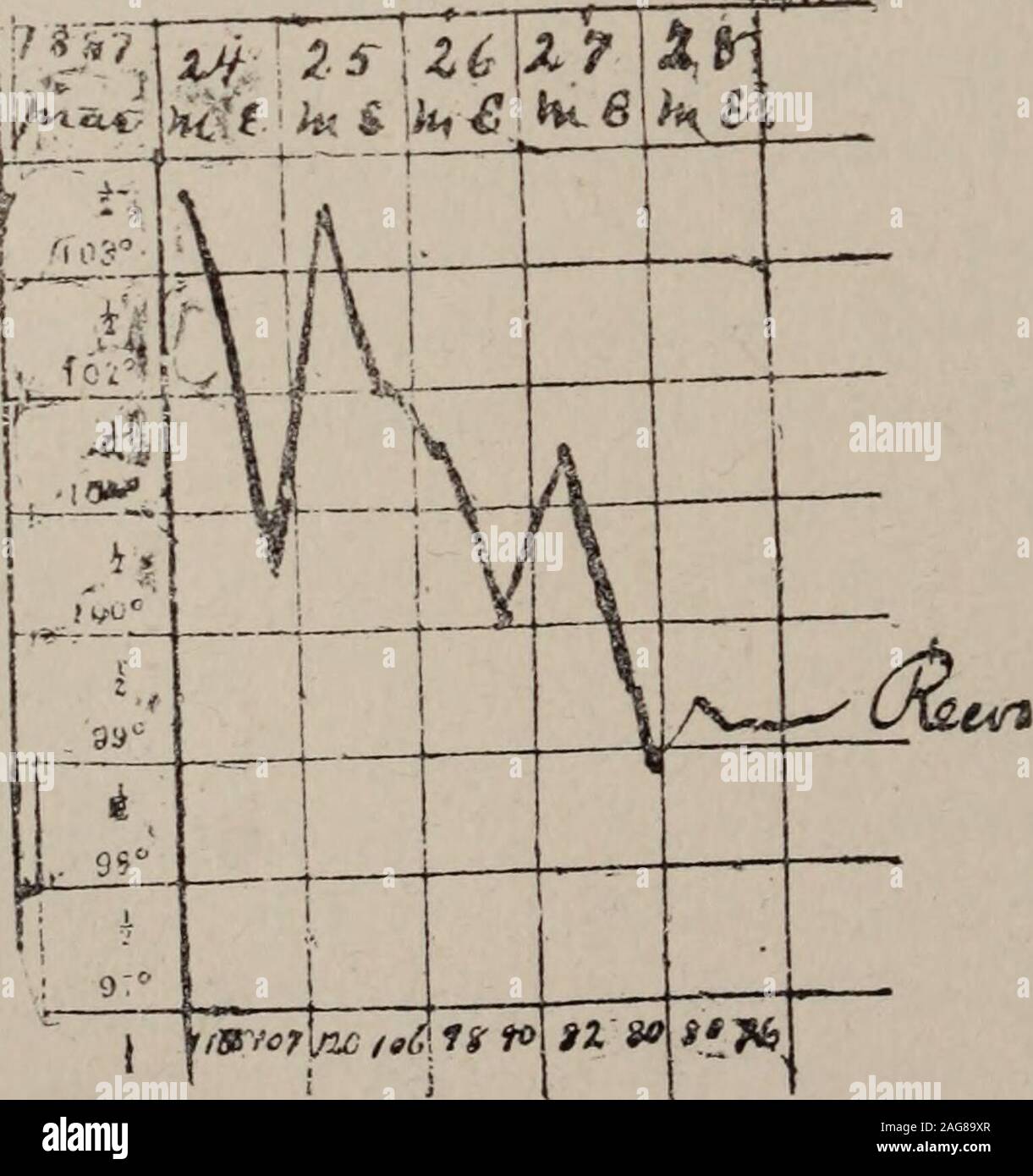 . San Luigi corriere della medicina. La sig.ra P. K., di età compresa tra 23 anni. La febbre puerperale. Fust visto 24 giorni dopo la consegna,probabilmente 21 giorni dopo la malattia ha iniziato. La sig.ra A. S., di anni 21. Lotta giorni dopo il parto; probabile terzo giorno di malattia. Kkeider.] Trattamento della leva mediante la bobina di ghiaccio. 49 malattia in questo caso è stata del tutto extra uterine, e l'avvenire-renza di gravi problemi di temuto due anni prima della nascita di thechild. Essa dovrebbe in realtà non figura come un caso di veleno puerperale-ing, ma in quanto il difficile} è venuto a una crisi appena afterchild-nascita, ho posto come un caso di febbre puerperale. Foto Stock