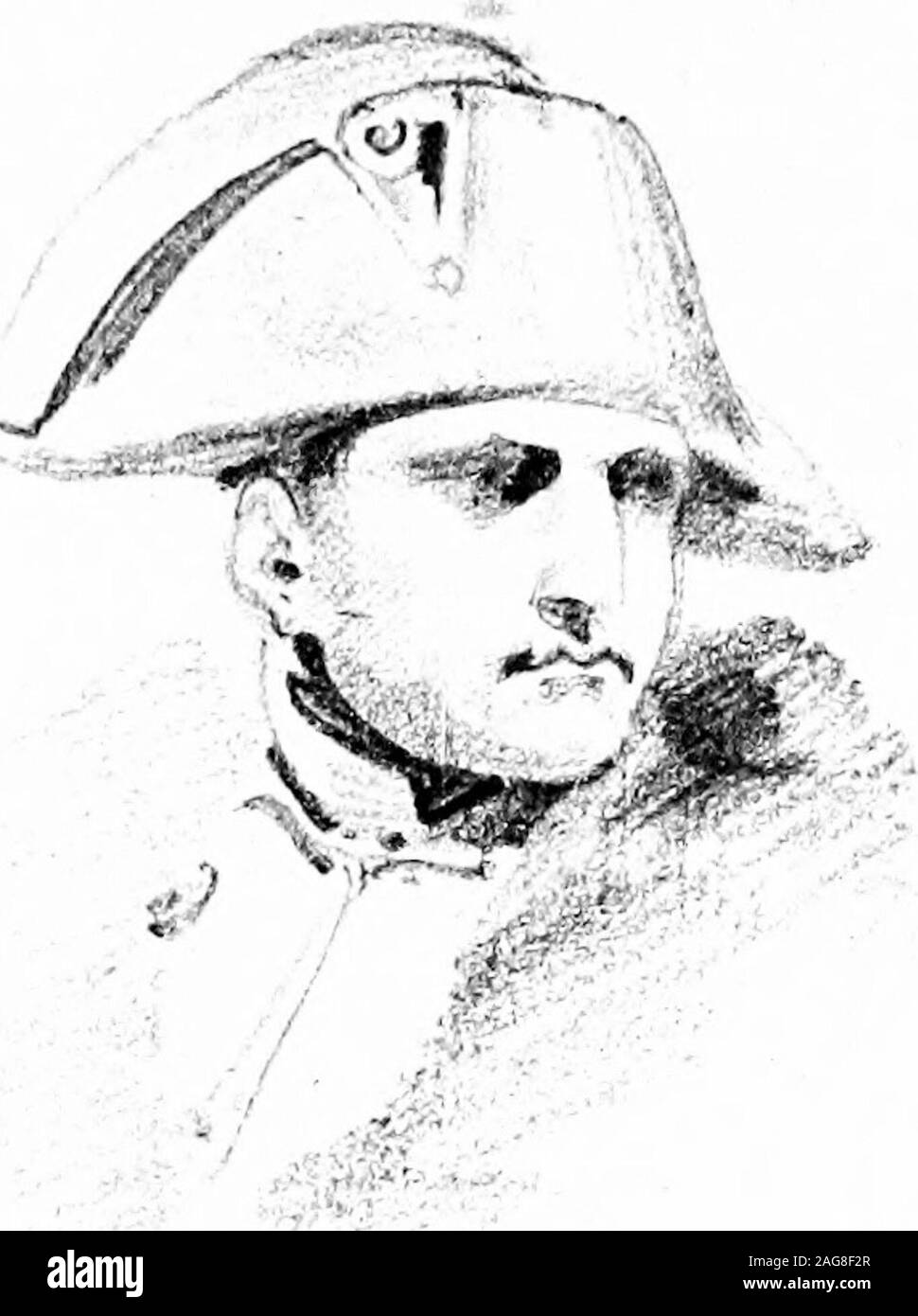 . La vita di Napoleone Bonaparte. Rev. e enl. con ritratti. Un redoubt nel centro. Whatwas loro la sorpresa di trovare Murat con la sua cavalleria alreadyon l'altro lato! Il focoso piloti avevano madlycircumvented la hne di intrenchment. Vi werebut tre mila turchi ora a sinistra e questi tookrefuge in una cittadella che avevano costruito a theapex della penisola. Il primo agosto, 1799, theanniversary della battaglia del Nilo, l'intero forcesurrendered. Bonaparte ha raccontato la Directory che twelvethousand turchi furono annegate. Come ha detto in hisdispatch al Cairo e non un singolo uomo di ostile Foto Stock