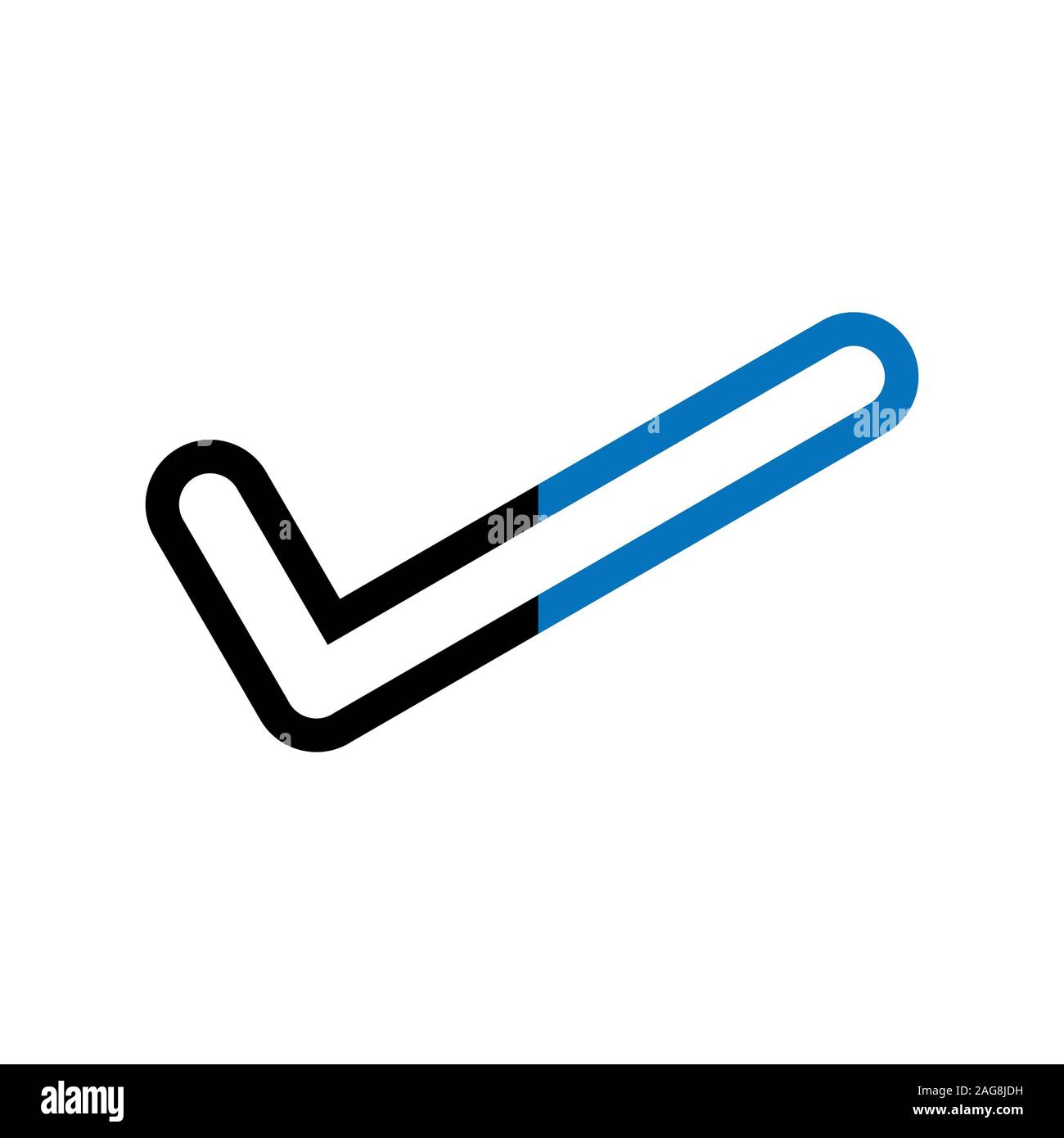 Immagine di progettazione icona linea interfaccia utente di base. Può essere utilizzato anche per l'interfaccia utente. Adatto per applicazioni mobili, applicazioni Web e supporti di stampa. Foto Stock