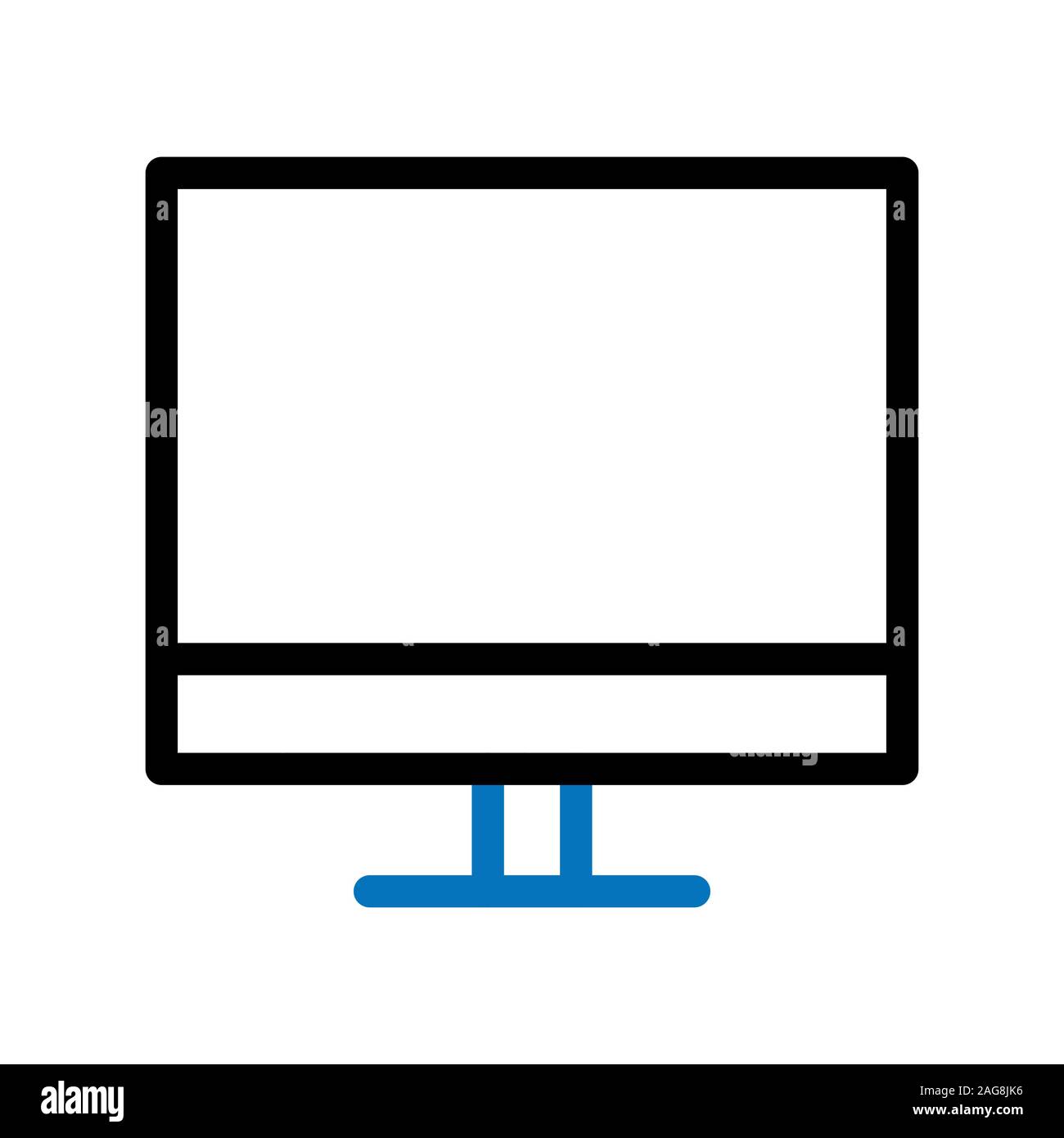 Immagine di progettazione icona linea interfaccia utente di base. Può essere utilizzato anche per l'interfaccia utente. Adatto per applicazioni mobili, applicazioni Web e supporti di stampa. Foto Stock