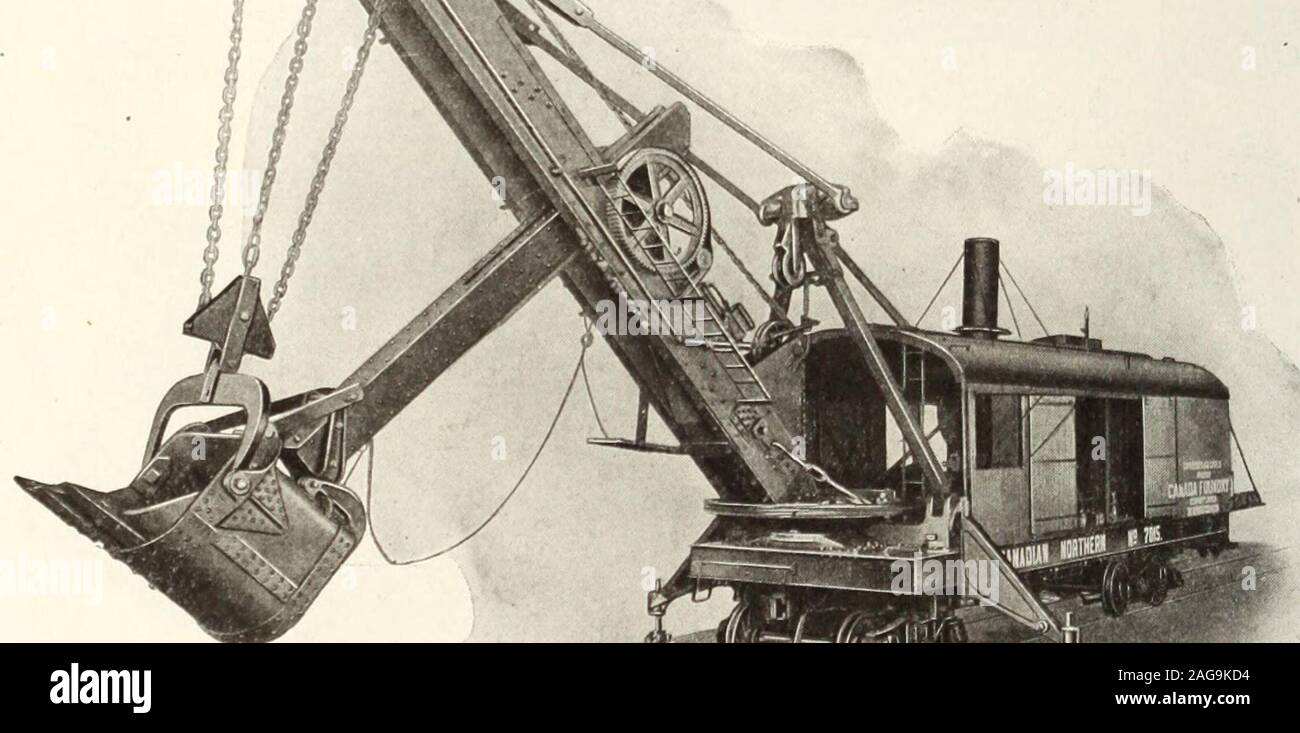 . Canadian transportation & distribution management. Classe C-2 BLAISDELL a due stadi azionati da cinghia SELF-OILING COMPRESSORE Questo taglio illustra il compressore del tipo a cui sei-1200 cu. ft machineswere capacità acquistata da Mackenzie, Mann & Co., limitato per la alimentazione di aria compressa di airfor guida del tunnel attraverso il Mount Royal, Montreal. Durata Affidabilità Efficienza inviare per il bollettino e le indicazioni della fonderia CANADA COMPANY, LIMITED Head Office e Works, Toronto, ont. Uffici distrettuali MONTREAL HALIFAX OTTAWA cobalto così. PORCUPINE WINNIPEG CALGARY VANCOUVER PRINCE RUPERT NELSON y 4 6 RAIL CANADESE Foto Stock