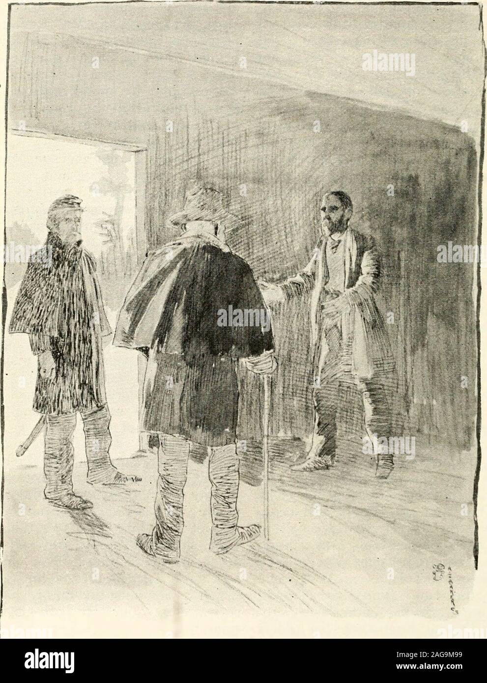 . Gli Stati meridionali. termina la guerra,che presto deve fare. Per, egli addedsorrowfully, la nostra forza è nearlygone. Io rispetto il vostro desiderio, detto il grande,inarcamento. Può essere che sia così. Posso solo vi offririamo il mio più sincero ringraziamento per la vostra hos-pitality, e io conserverò per sempre yourmemory come quella di un caro amico. AgainI vi offrono tutti i can-grazie per myselfand compagni. E mi hanno risposto il sig. Rae, con astately arco che si siede bene alla sua età 620 una guerra-tempo di Natale. Persona e capelli grigi, accetto le tacchemin lo spirito è dare loro. Il mio hos-pitaHty è sempre stata aperta a chi-eer ha bisogno, e spero willalways Foto Stock