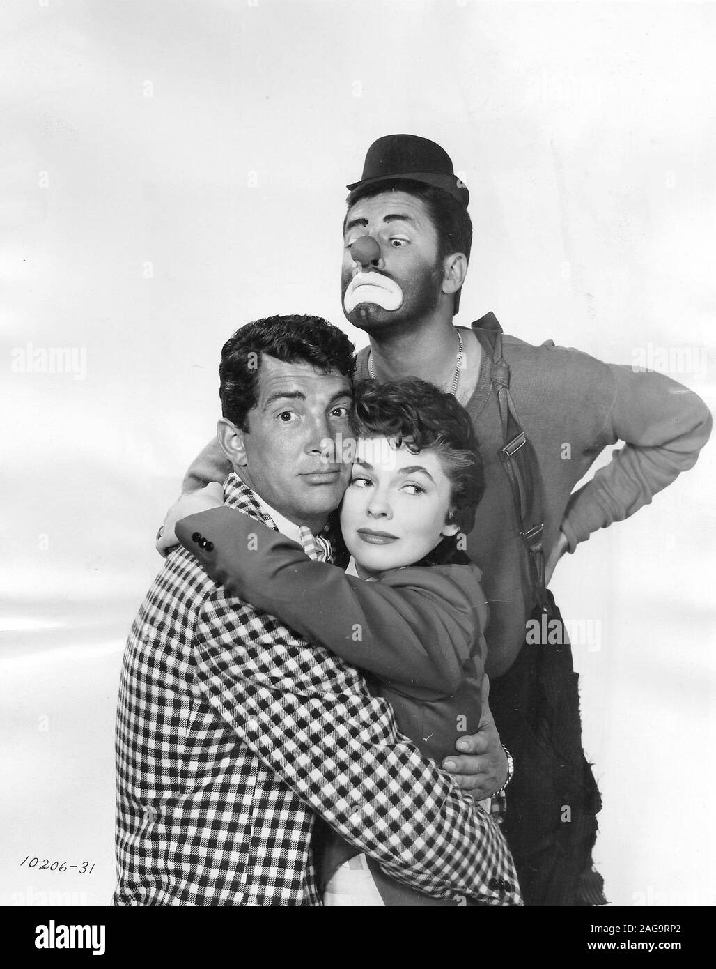 JERRY LEWIS, Dean Martin e JOANNE DRU in 3 RING CIRCUS (1954), diretto da Joseph PEVNEY. Credito: Paramount Pictures / Album Foto Stock