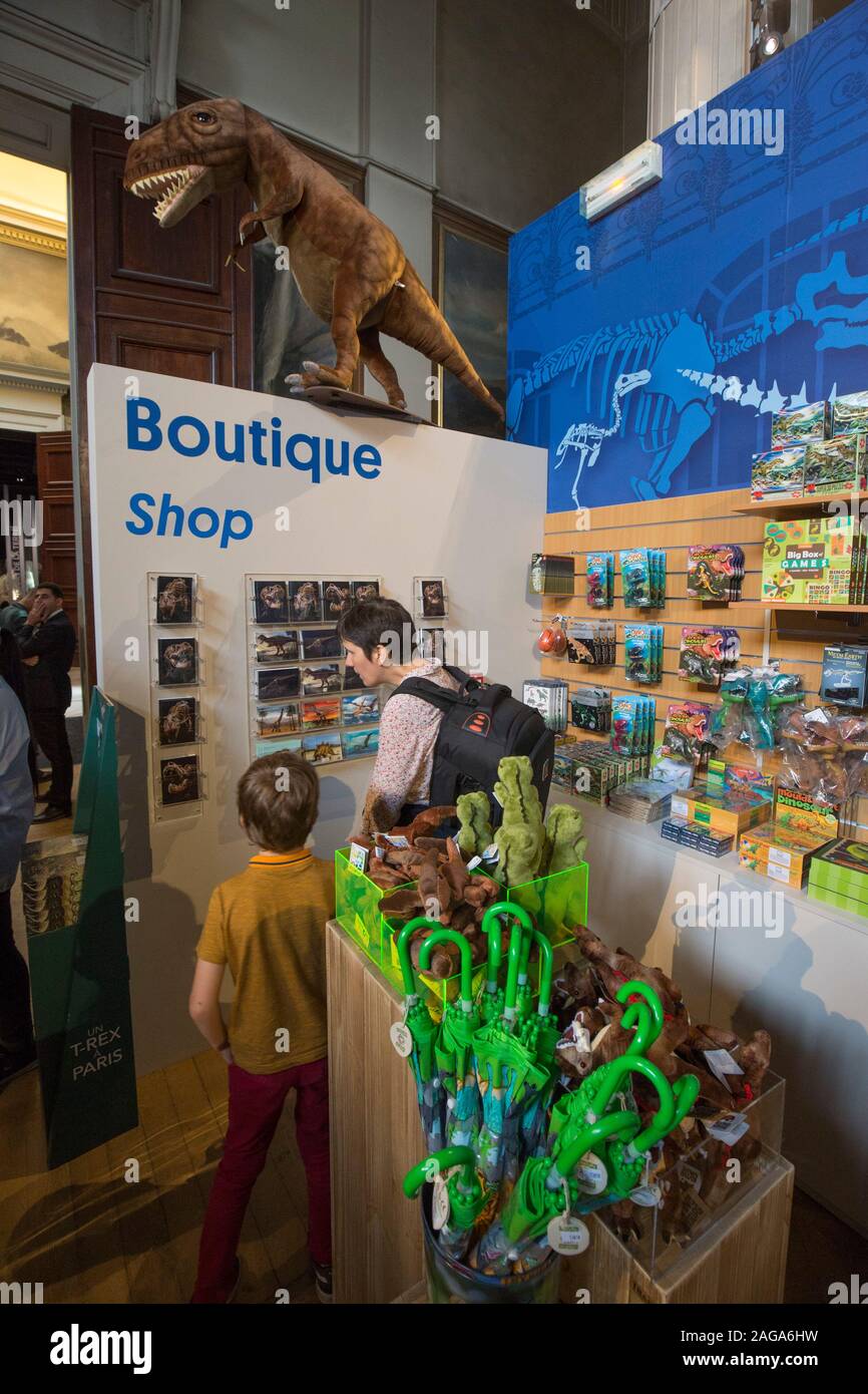 Un T-Rex di Parigi Foto Stock