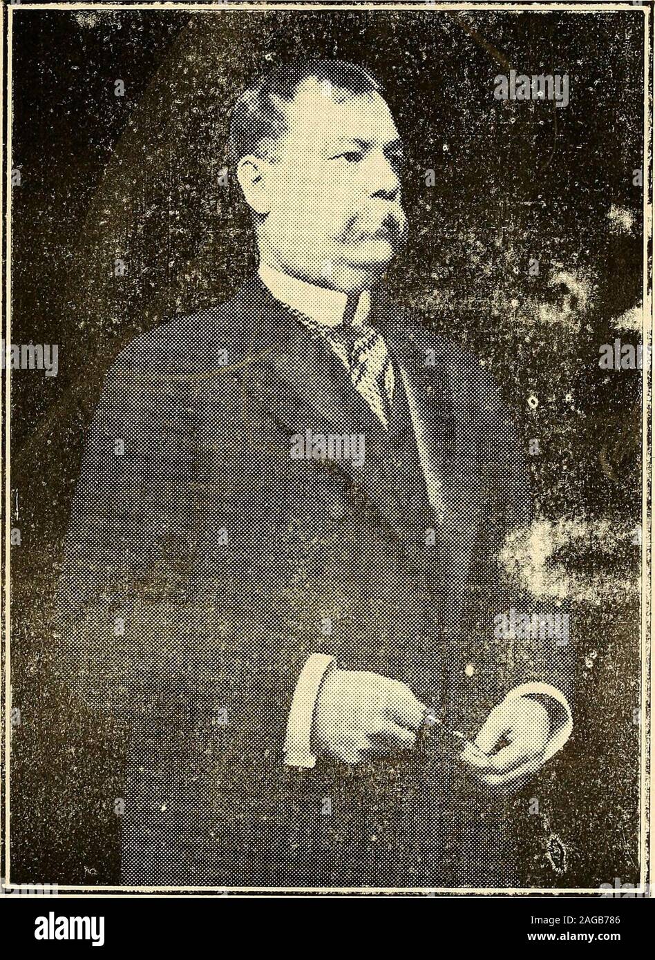 . La storia del Monte unione, Shirleysburg e Shirley Township. milton, ,]debitamente 4, 18,50. Il suo ragazzo-cofano giorni sono stati spesi per un grande ex-tenda n Mount unione e inizio inlife entrò al servizio del?Canal Dipartimento della Pennsyl-^vania Railroad (1863) come timekeeper?tind successivamente come impiegato nel capo en-?-gineersi office a Harrisburg. Egli wasassistant cclilector presso la Columbia andcollector a Lock Haven, e com-menced railioad il suo servizio a Yorkin ^Motive Power Dipartimento di-?:egli Centro Nord. Egli è stato trans-:ha commesso un errore, più tardi, ho^mai, all'ufficio di^Frank Thomson. Il soprintendente dell?movente Po^abbiamo Foto Stock