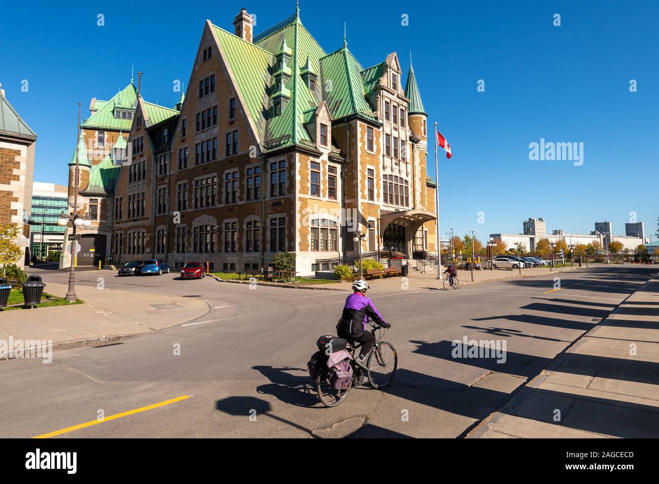 Quebec City, CA - 5 Ottobre 2019: la salute e il benessere degli animali la costruzione di Foto Stock