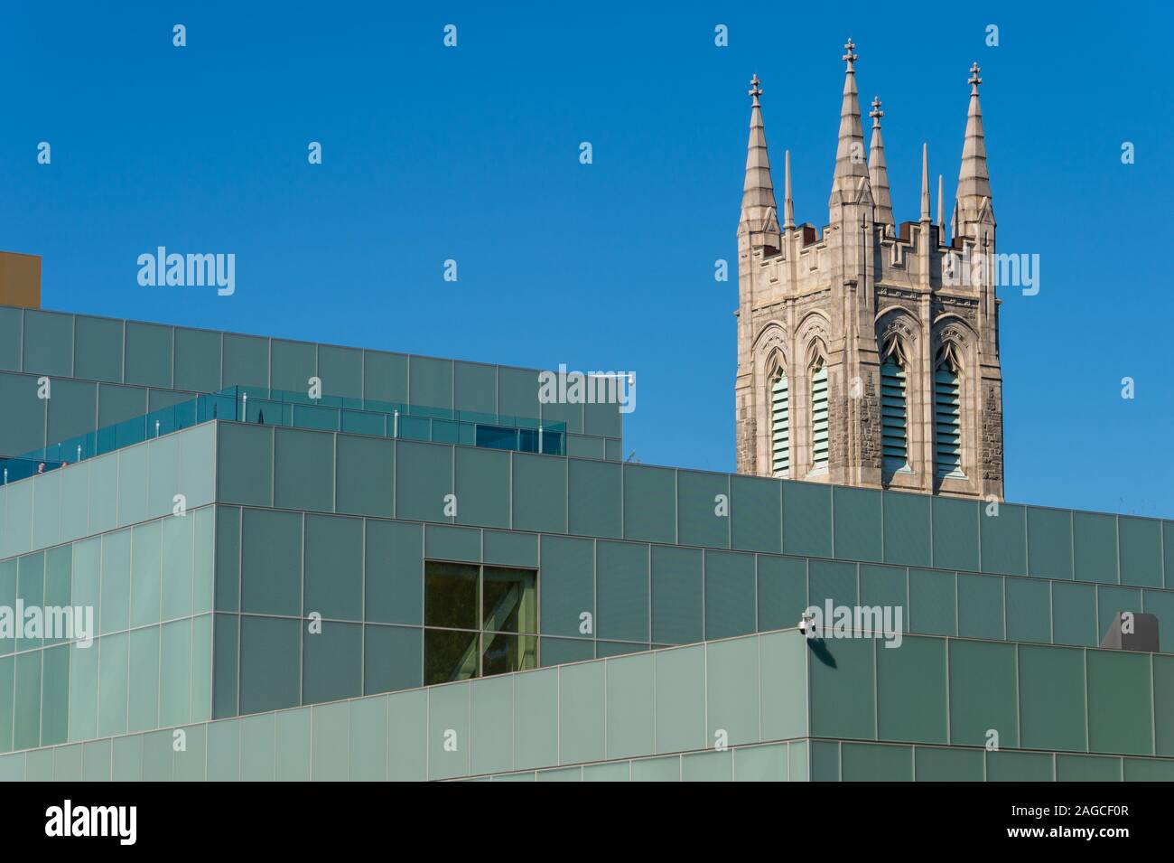 Quebec City, CA - 5 Ottobre 2019: Museo di Belle Arti (Musee National des Beaux-Arts) Foto Stock